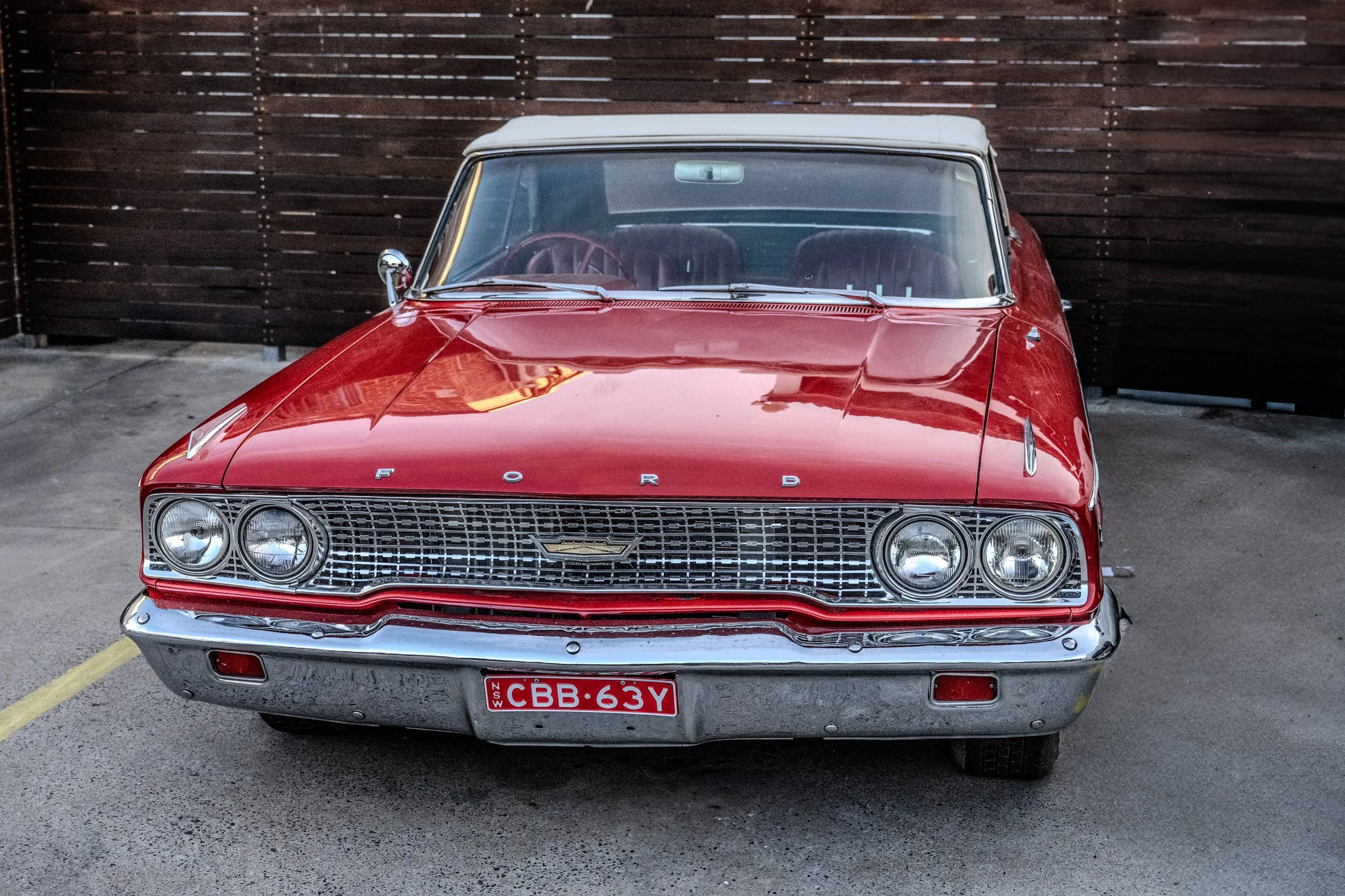 Vintage Red Car - A real showstopper with vintage charm and bold red styling that turns heads instantly. Full of personality, it’s perfect for arriving in style, photos, or making an entrance guests won’t forget.