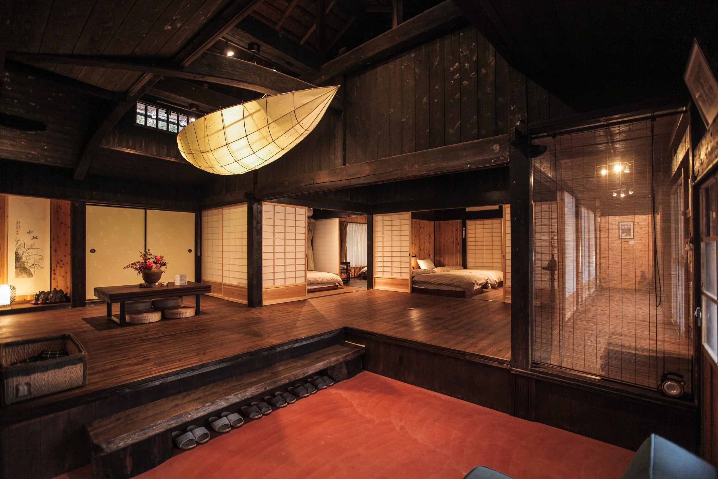 Old farmhouse renovated to the modern guesthouse