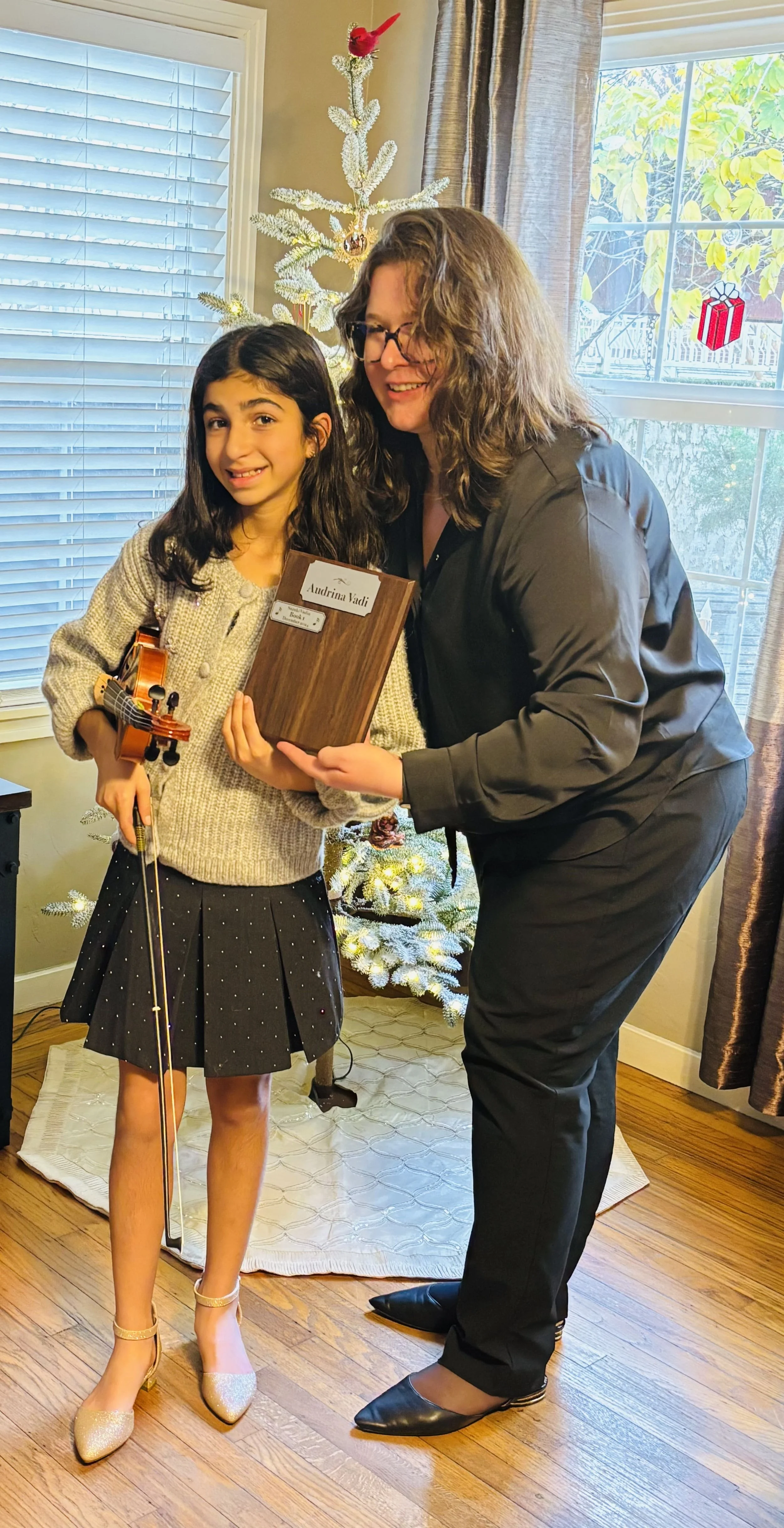 Suzuki Violin School Volume 1 graduation recital in Sacramento hosted by Gallagher Violins