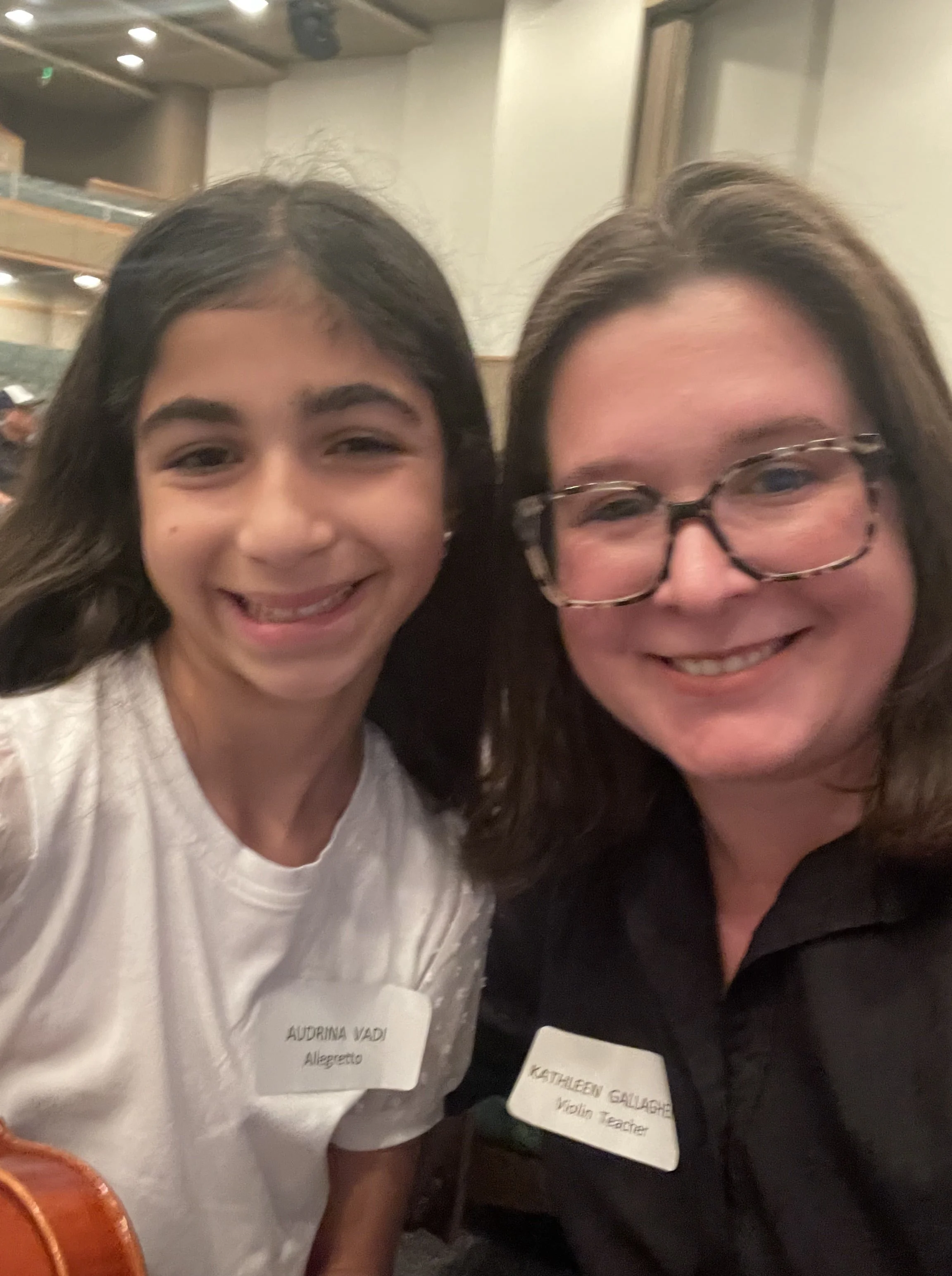 Suzuki Association of Northern California play in with Suzuki Violin School Volume 1 student