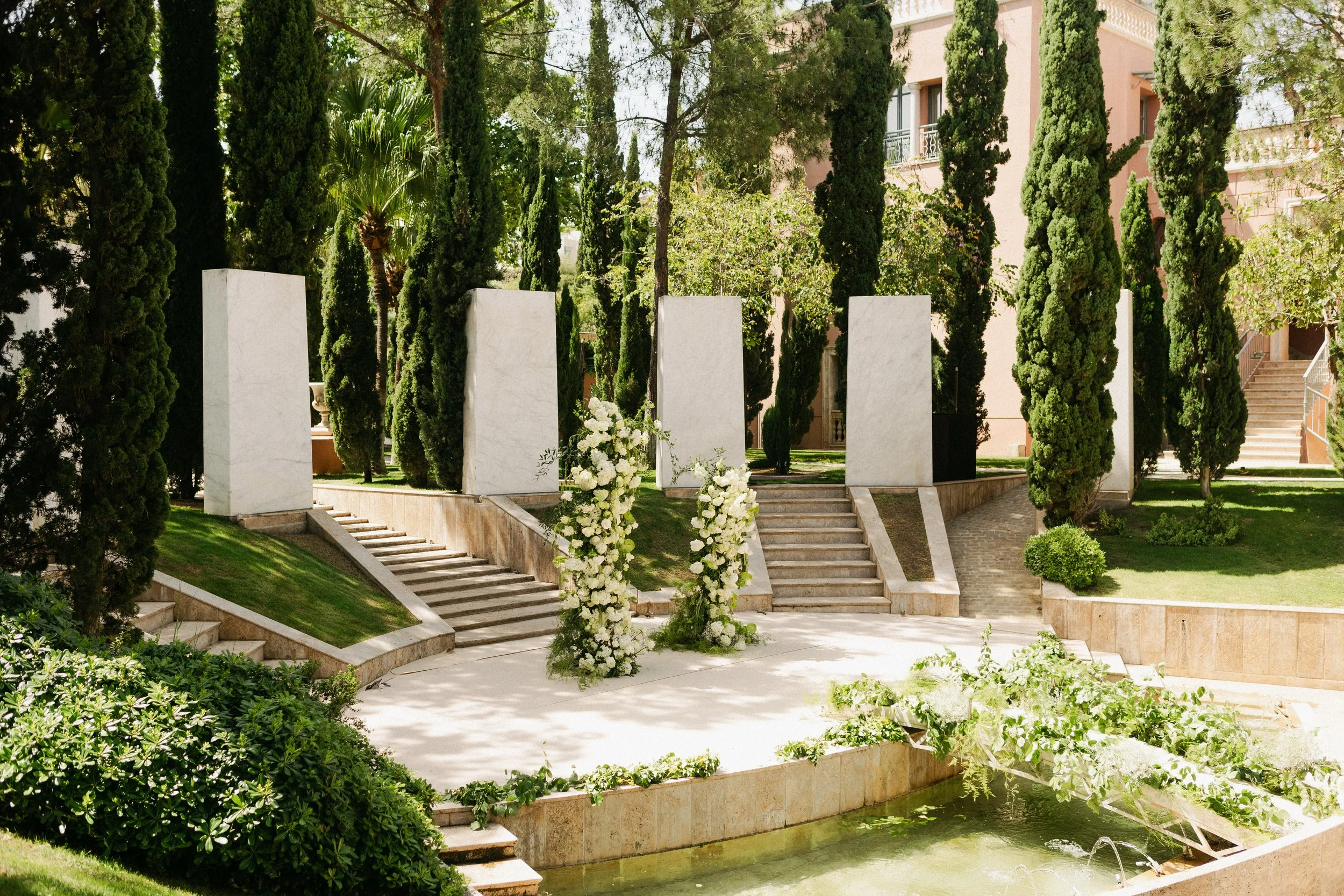Wedding ceremony Anantara Villa Padierna Marbella Spain