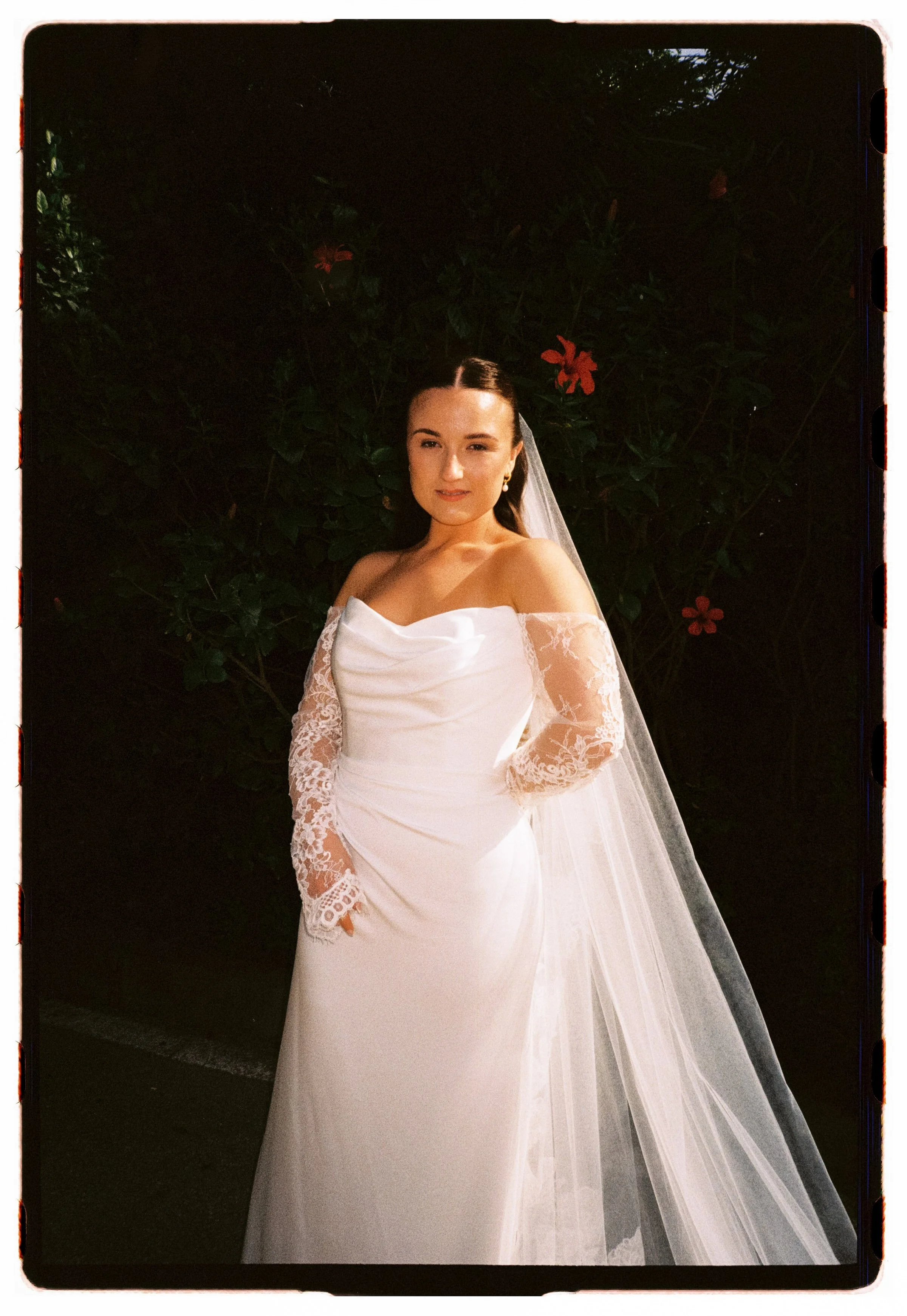 Romantic film photography at a Marbella wedding