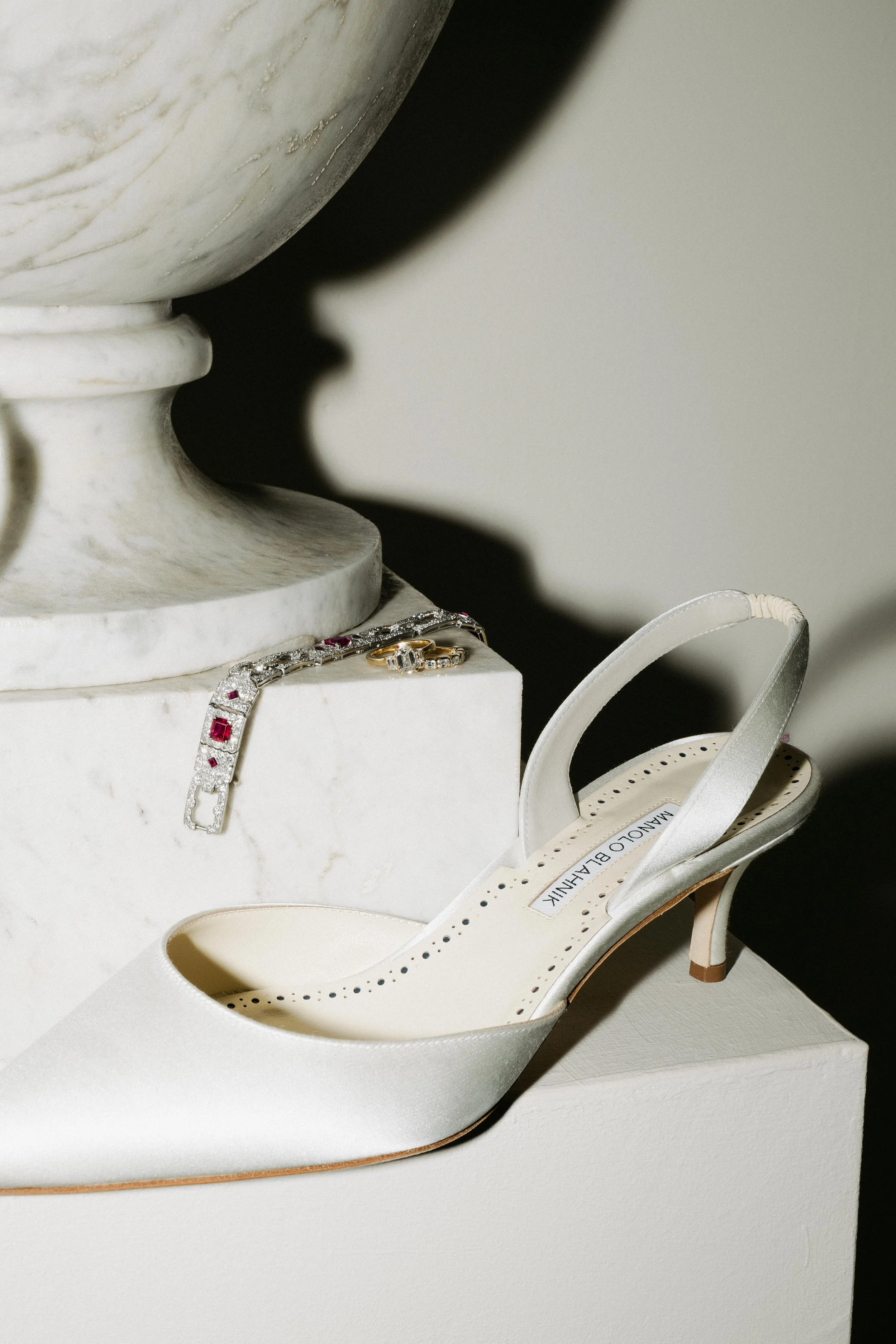 Bridal details diamond bracelet Marbella luxury wedding Spain