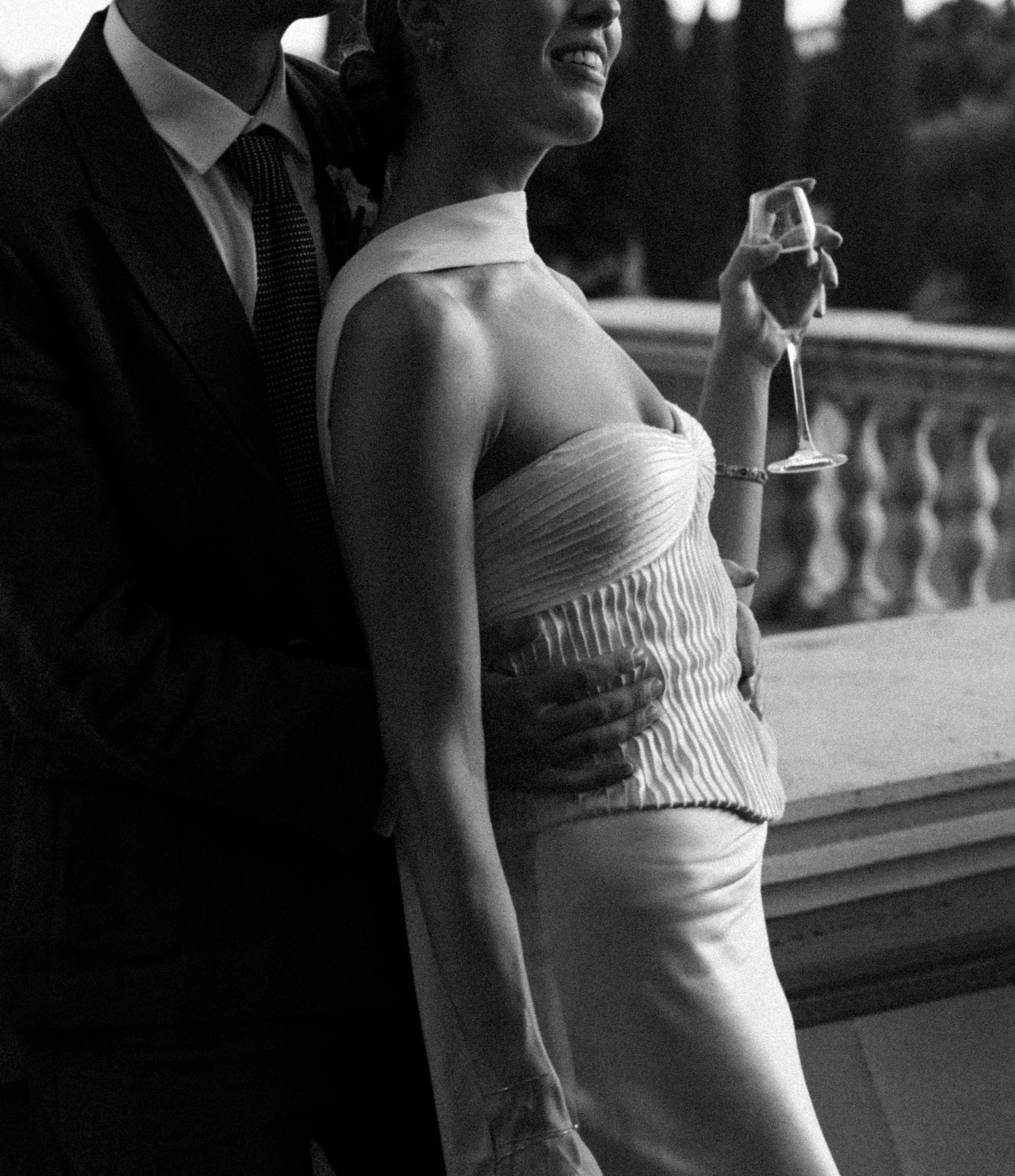 Luxury wedding portraits golden hour Marbella Spain