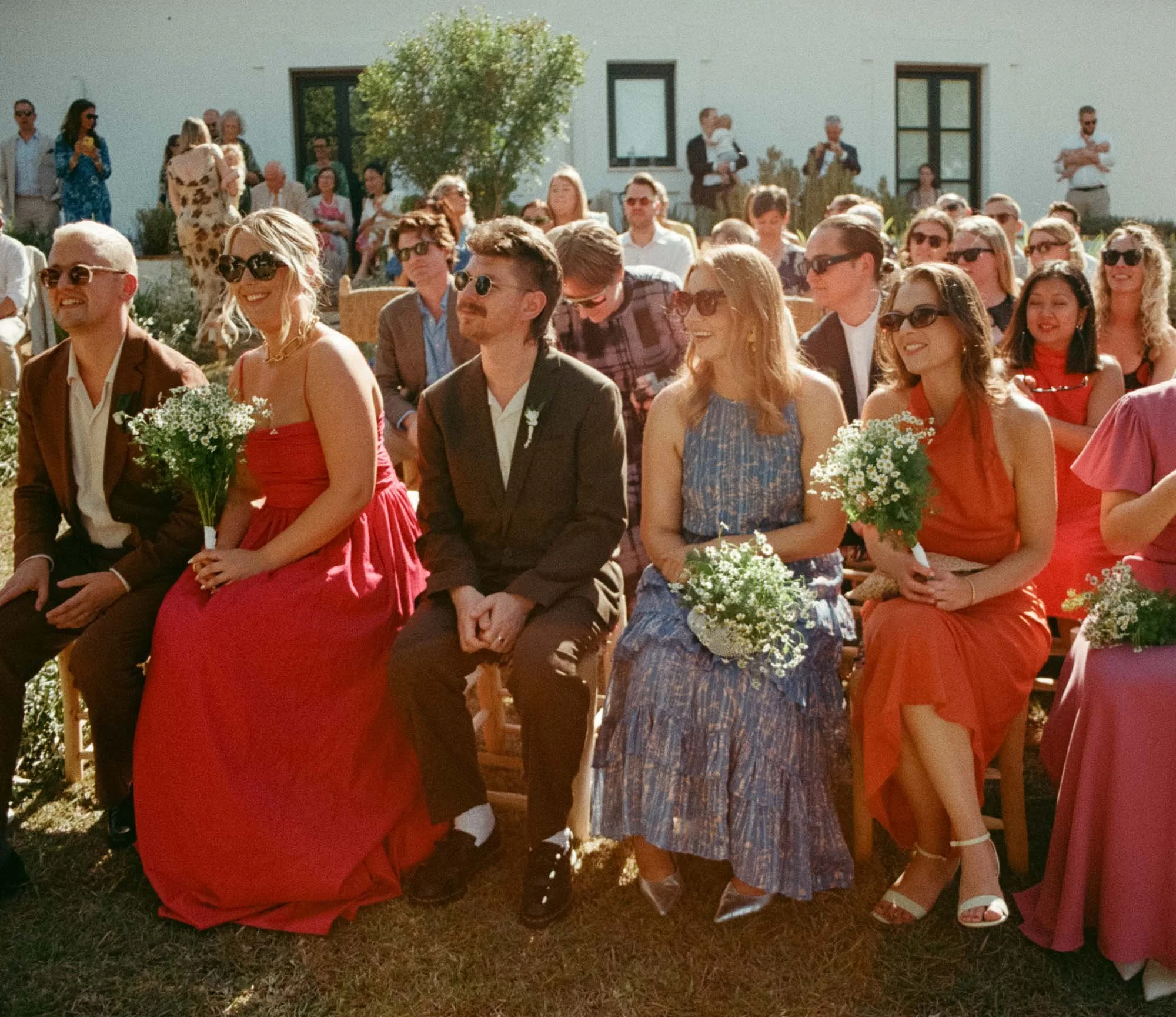 Editorial wedding ceremony photography blending natural light and authentic emotion