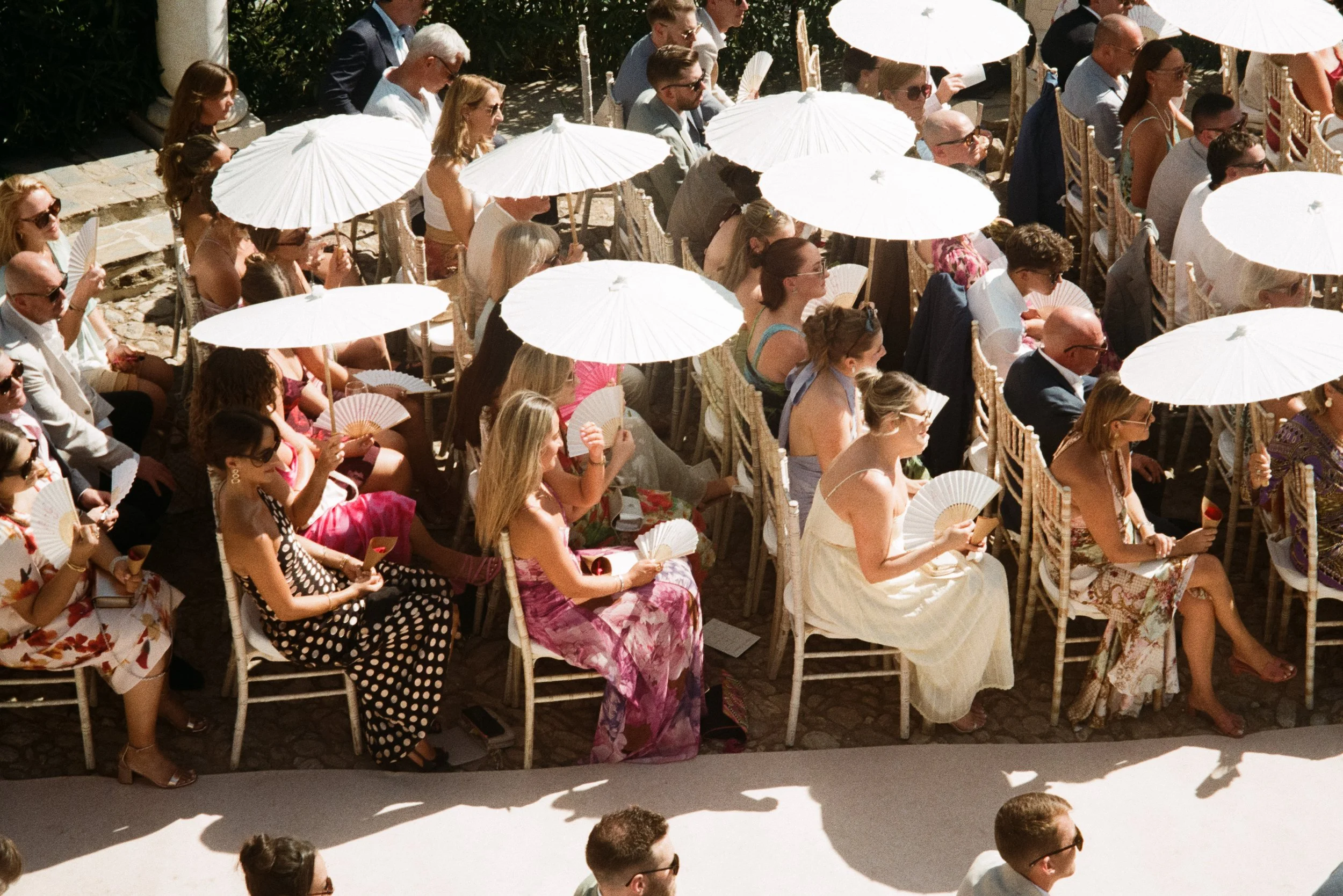 Luxury destination wedding in Spain photographed on film