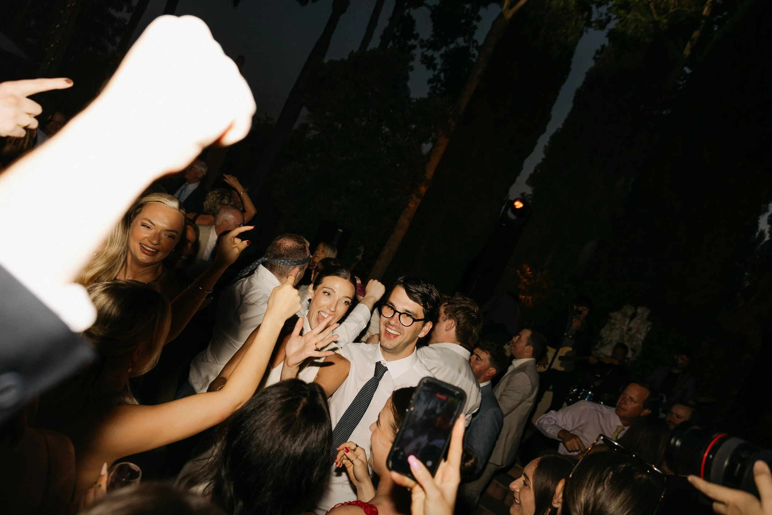 Candid dancing wedding Marbella Spain luxury event