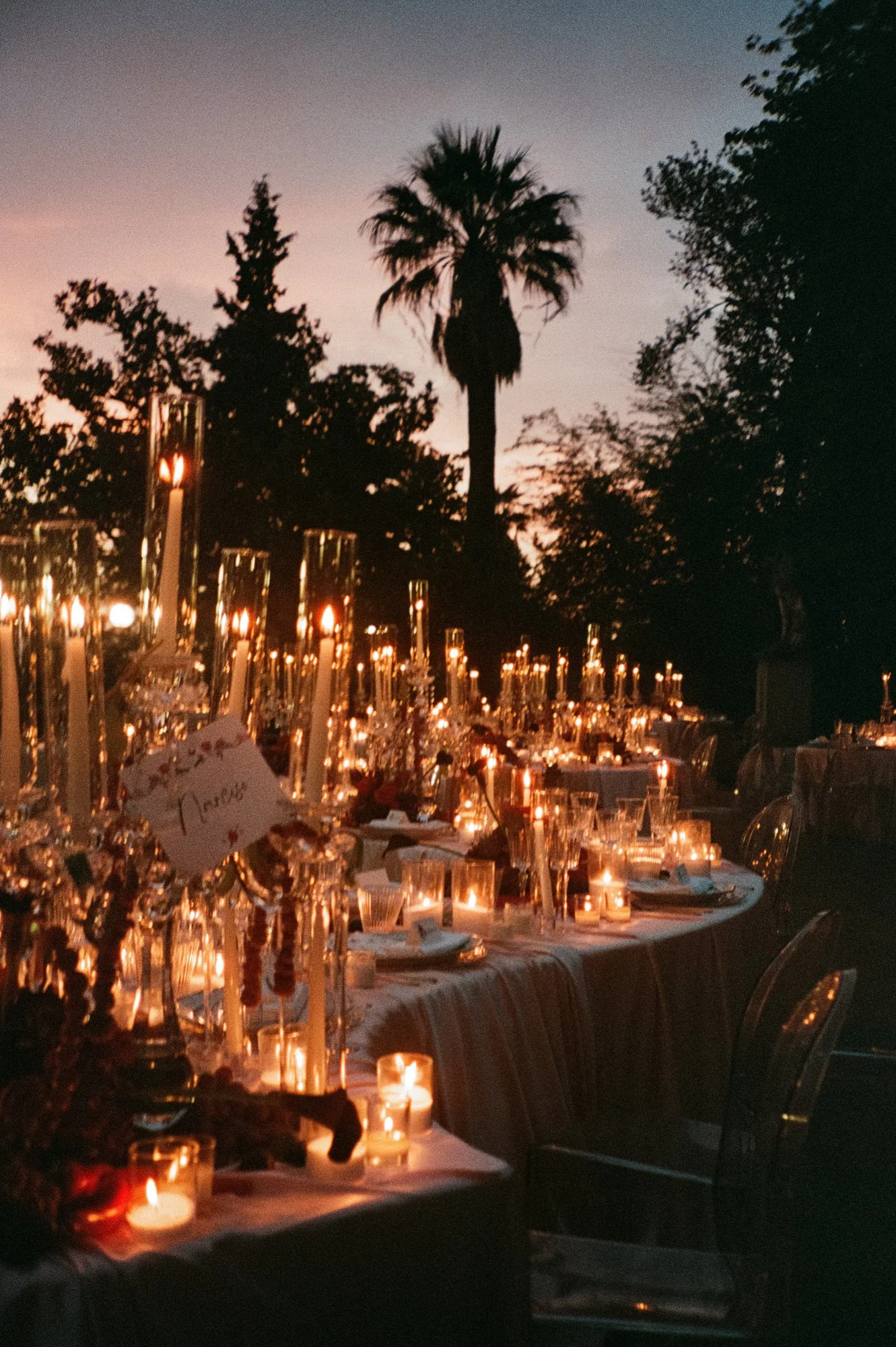 Film photography capturing movement and light during an Italy wedding