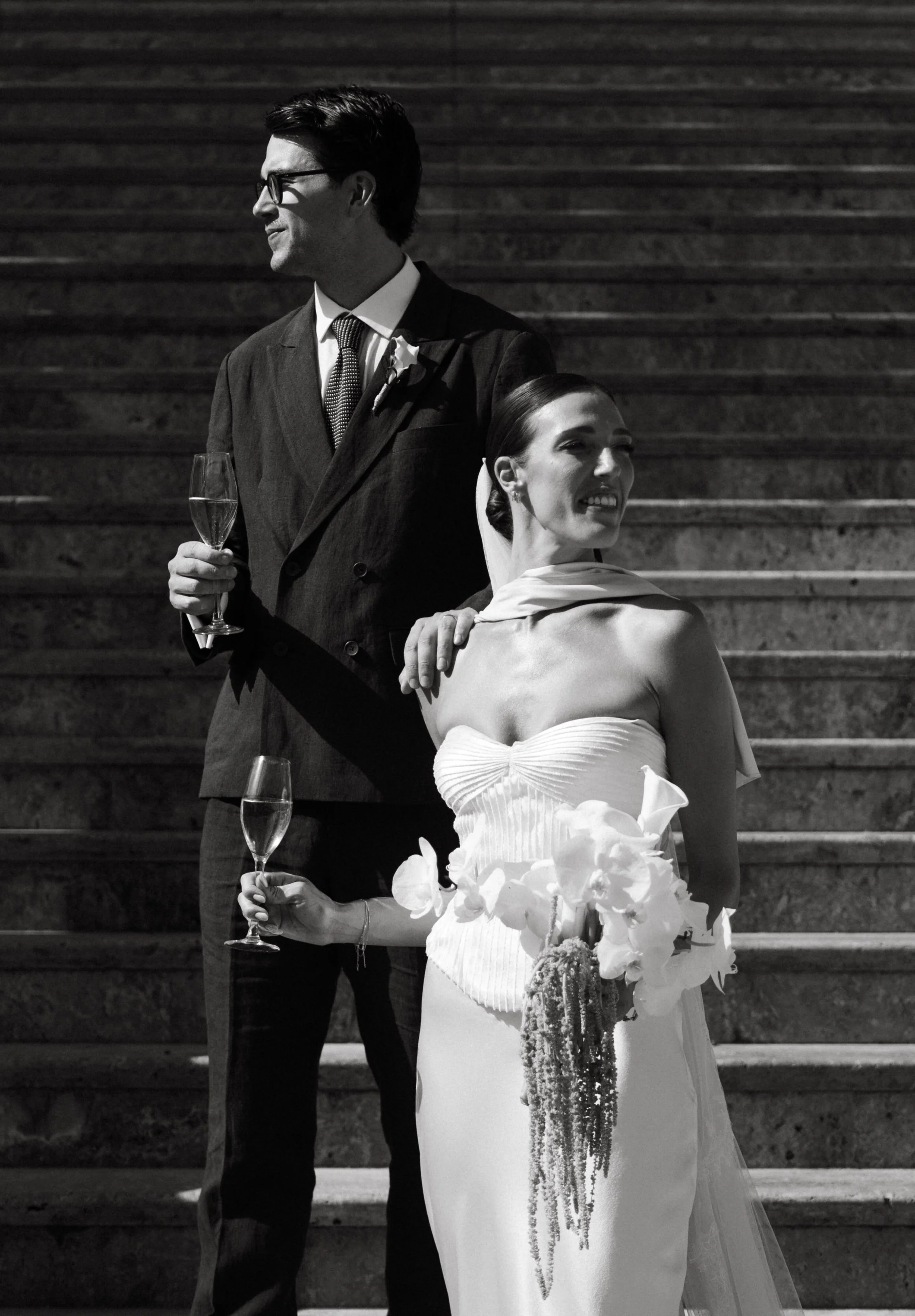 Couple portraits Anantara Villa Padierna Spain wedding