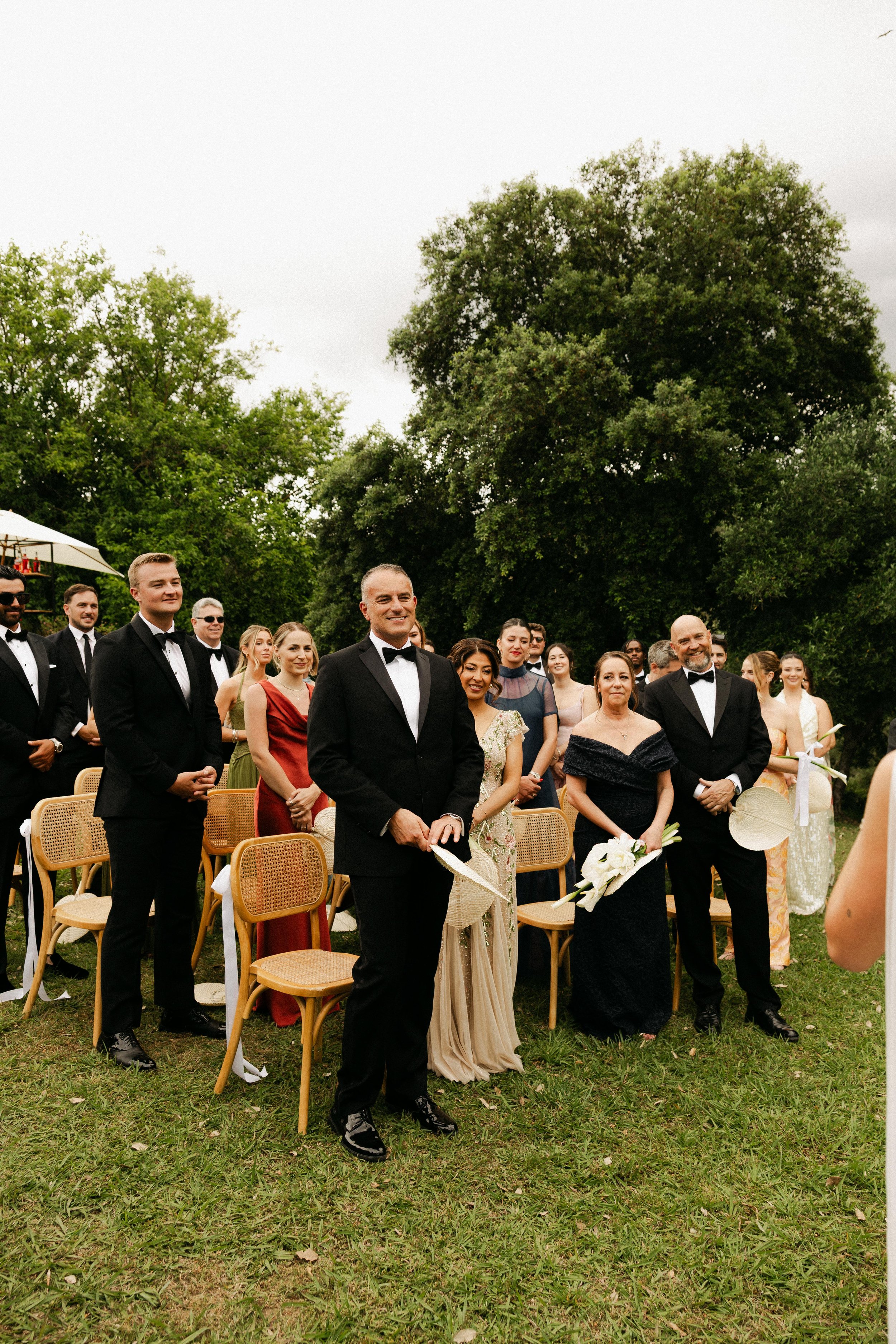 Spain destination wedding photographer documenting an outdoor ceremony