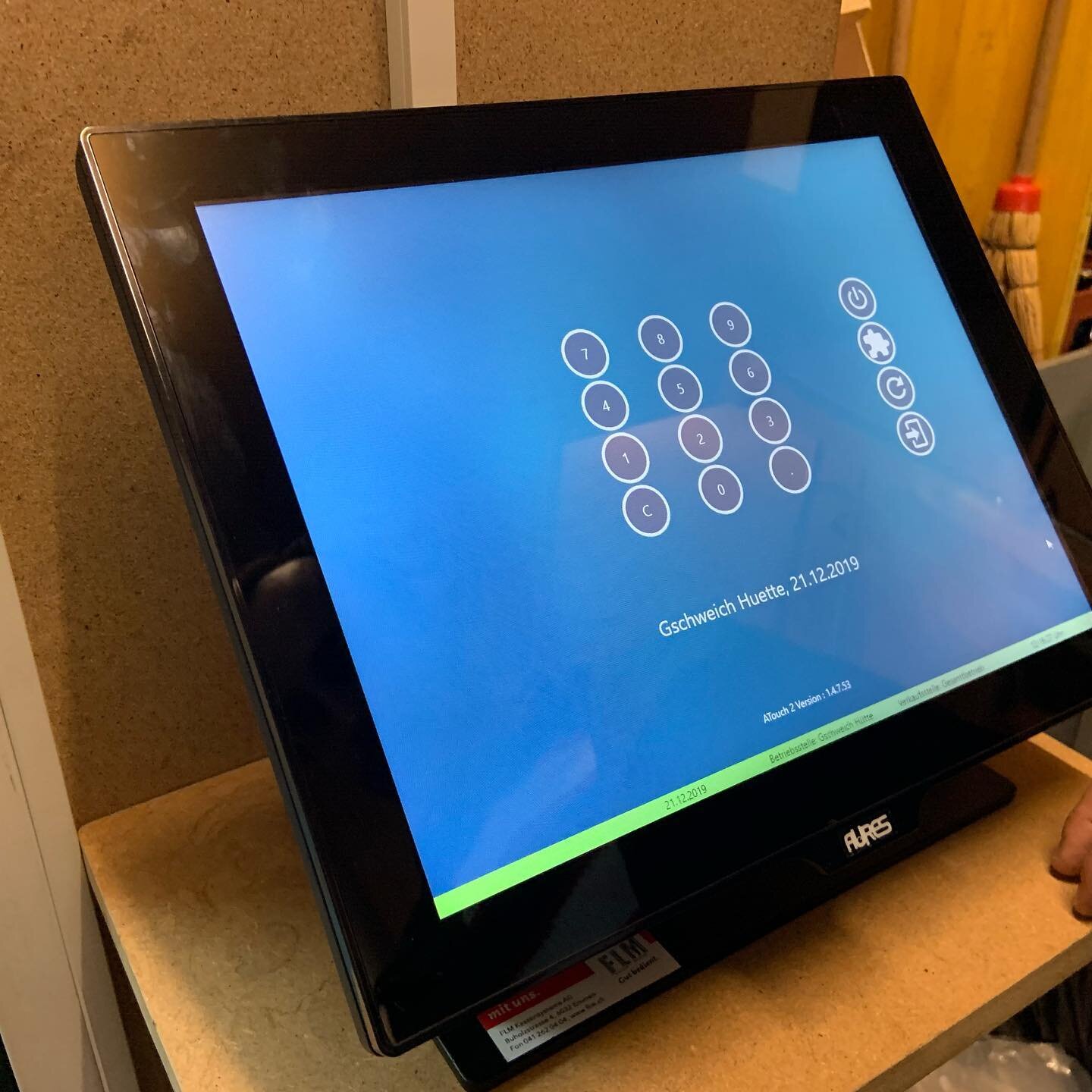 Gschweich H&uuml;tte Schlierbach: Amadeus Kassensystem mit einer festen und drei mobilen Kassen #flm_kassen #amadeus360 #gschweichh&uuml;tte