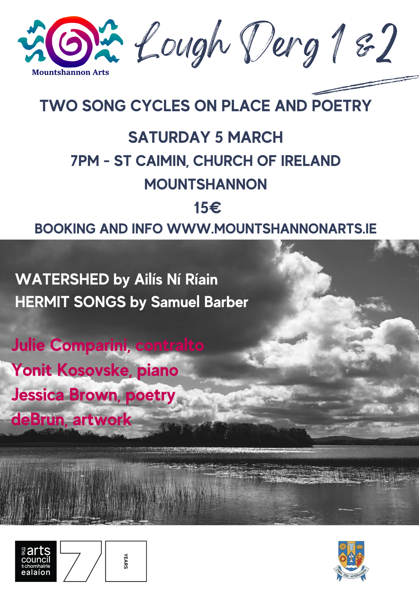 Lough Derg 1 &amp; 2 Two song cycles on place and poetry