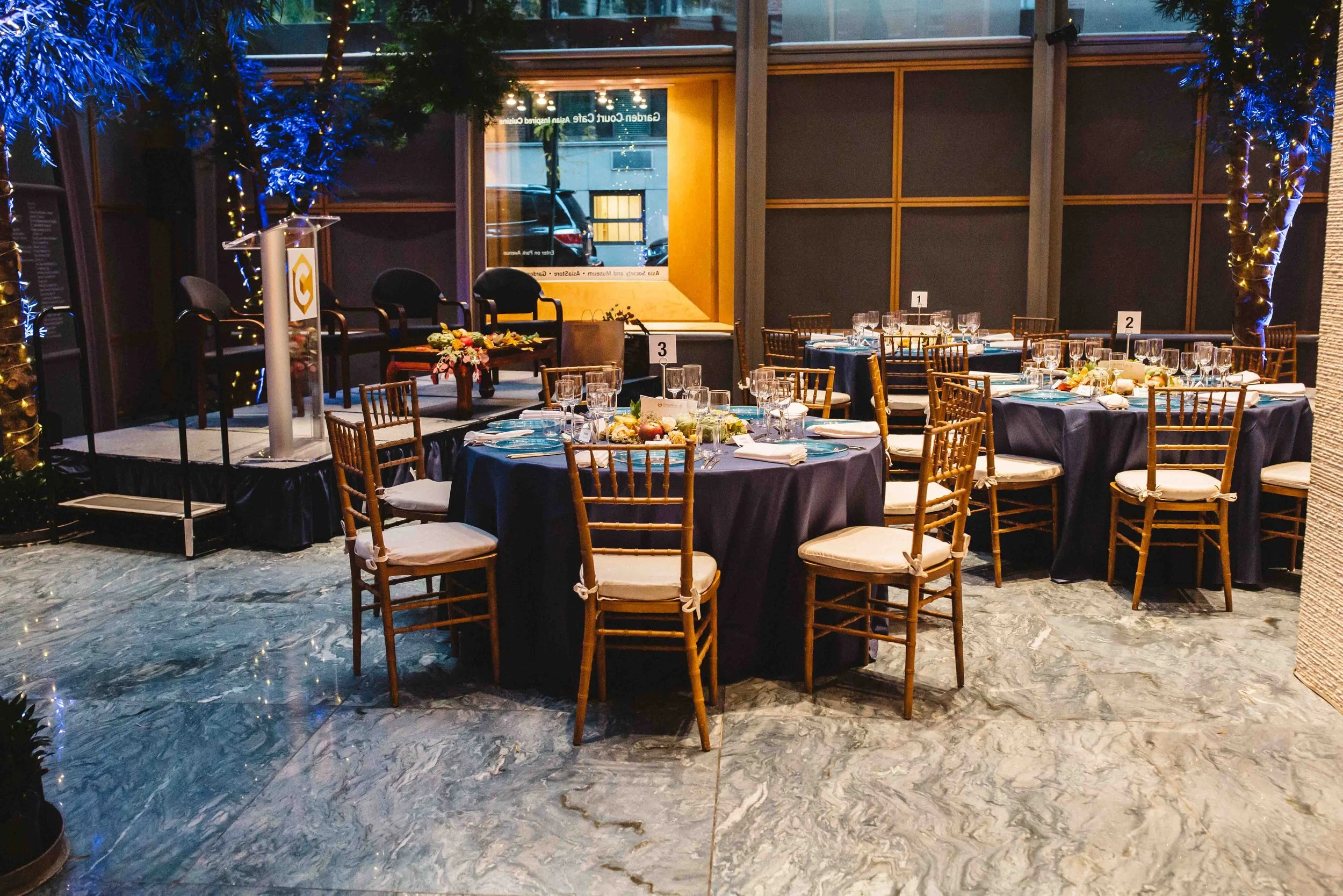 corporate dinner