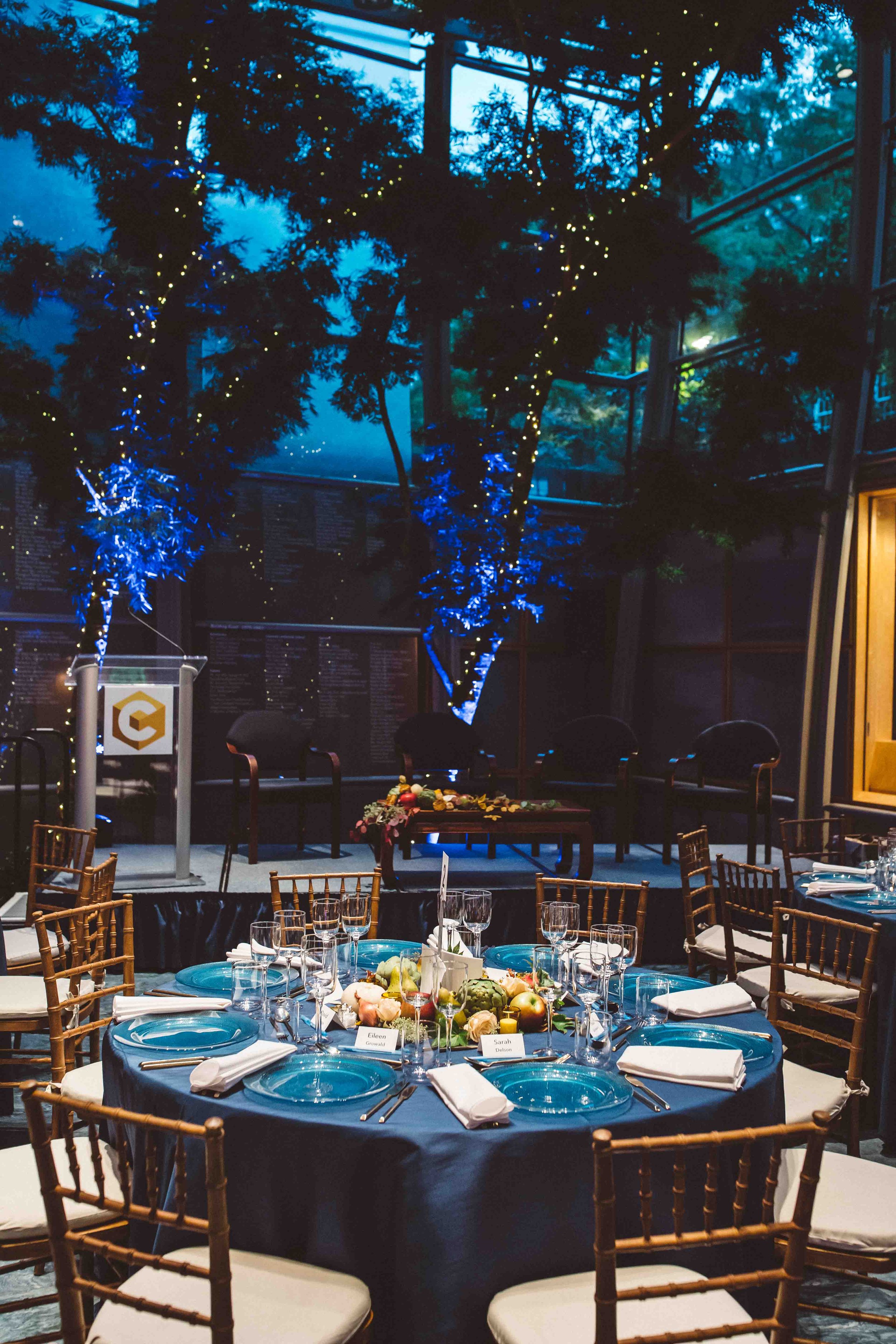 corporate dinner event