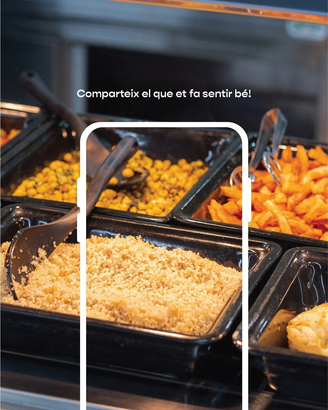 💛 Quan alguna cosa et fa sentir bé… mereix ser compartida!
📦 A Eat’s Easy portem el menjar a la teva empresa sempre que ho necessitis.
🌱 Descobreix tots els nostres plats a www.eatseasy.cat
#EatsEasy #ProducteDeProximitat #C