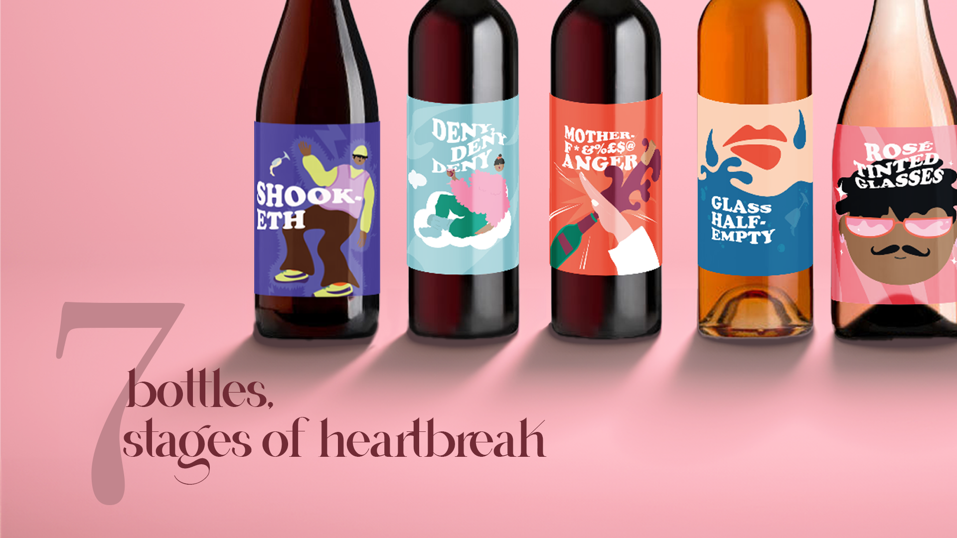 7 STAGES OF A BREAK UP 