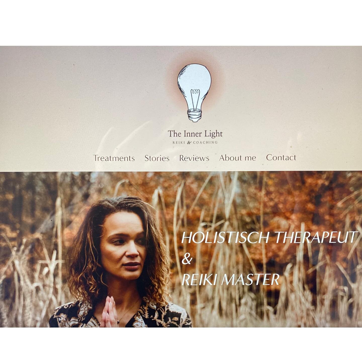 I proudly present to you ⁣
www.the-innerlight.com.⁣
⁣
It&rsquo;s is new. It&rsquo;s is fresh. It&rsquo;s is LIVE! ✨⁣
⁣
You can find here more information about my back story, reiki, inspiring post about spirituality and the sessions I offer.⁣
So go c