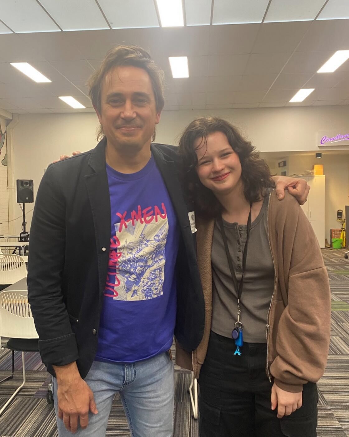 Cheeky throwback to when THE @trentdaltonauthor came to my school to talk about Boy Swallows Universe as we were studying the book in English class. In lead up to the premiere in a few days I thought this post was appropriate. Thanks Trent for everyt