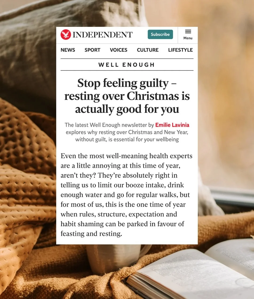 Rest is the medicine and you don&rsquo;t need to earn it. 

Now is not actually the best time to make resolutions. Our calendar year was once dictated by nature&rsquo;s natural rhythms and this meant that spring &ndash; a time of awakening and energy