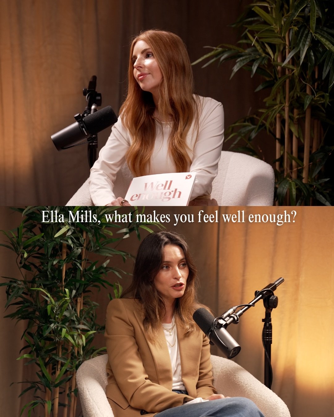 In every episode of the podcast I ask my wonderful guests their one tip for feeling well enough 🕊️

Well enough isn&rsquo;t perfect, it&rsquo;s doing what you can to feel like you&rsquo;re taking care of yourself, your loved ones and your world. 

A