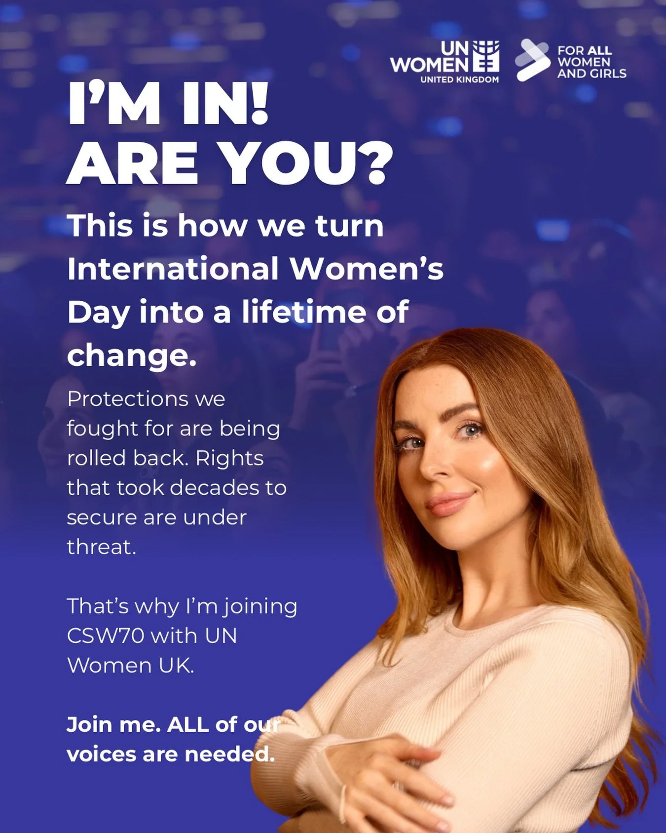 Honoured to once again be joining @unwomenuk for the Commission on the Status of Women as a UK delegate. Join me! You can support this work and the event by heading to the link in bio on UN Women&rsquo;s page. 

This work is vital for making the worl