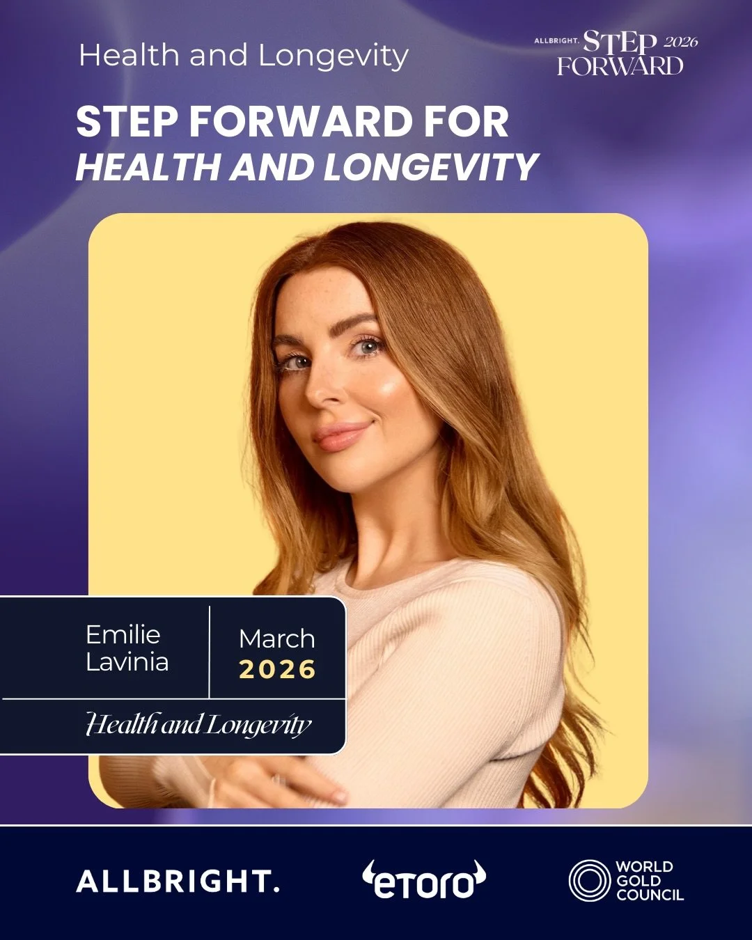 I&rsquo;m beyond excited to be joining @allbright for the Step Forward Summit in March. There&rsquo;ll be panel talks, discussions and more on a huge range of topics that affect, inspire and advance women&rsquo;s lives! 

I&rsquo;ll be in the best co