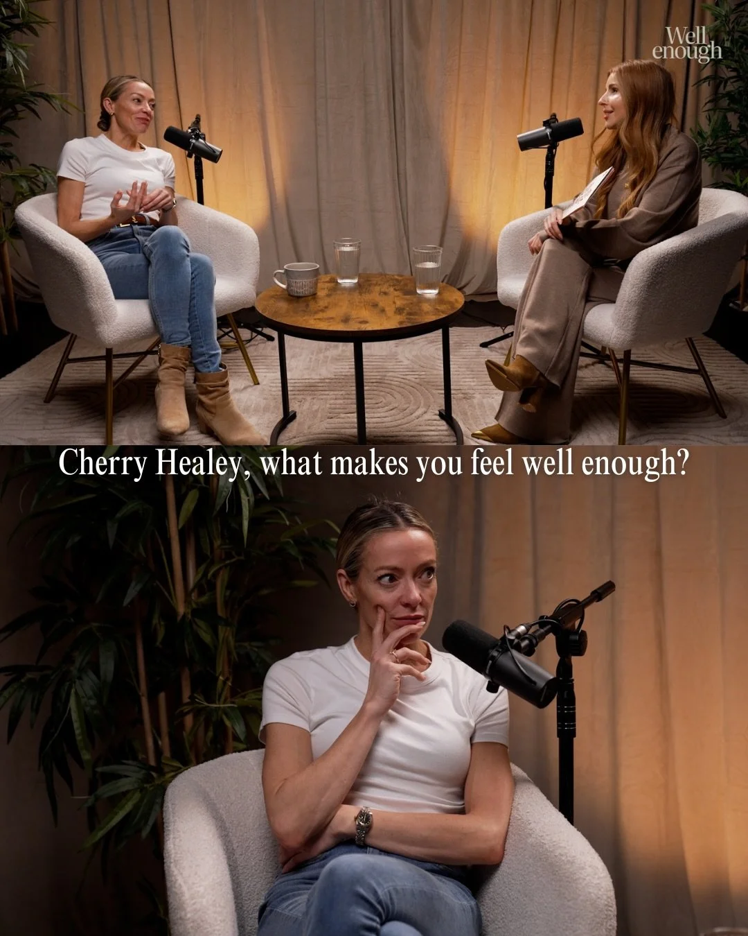 I loved interviewing @cherryhealey. I&rsquo;ve mentioned before that Cherry was one of the people who inspired me to become a journalist. I&rsquo;d watch her shows when I was at uni and adored her energy and the subjects she tackled so this episode o