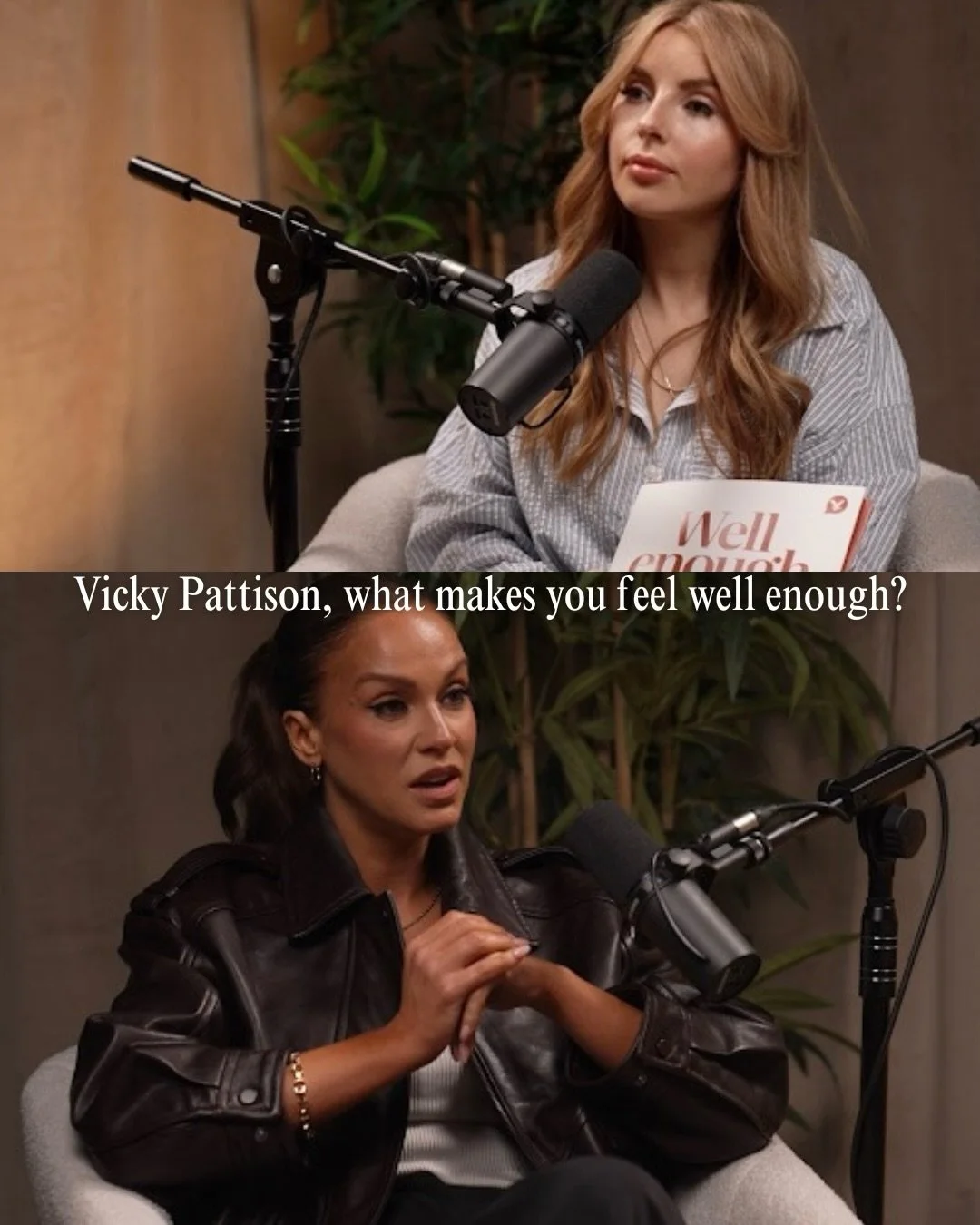 Vicky was one of the most generous and open-hearted guests I&rsquo;ve interviewed on the @wellenough podcast. We explored some sensitive territory and I&rsquo;ve gotta be honest, when she started crying I felt like crying myself.

The stories we shar