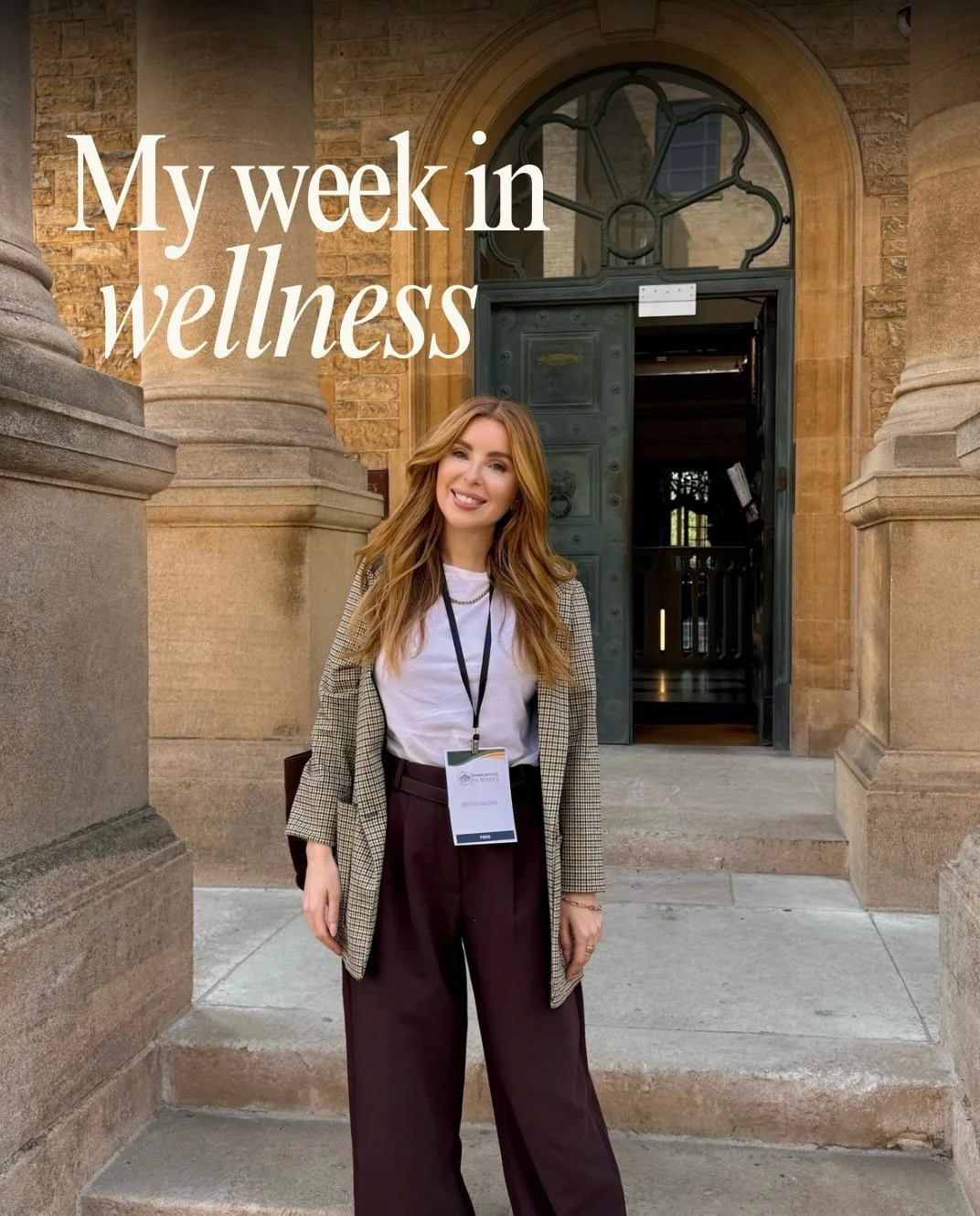 My week in wellness 🌱 Last week was packed with learning moments. I met so many people who taught me new things this week, visited the hallowed halls of Oxford University and reflected on this statement from an eminent professor: the elixir of life 