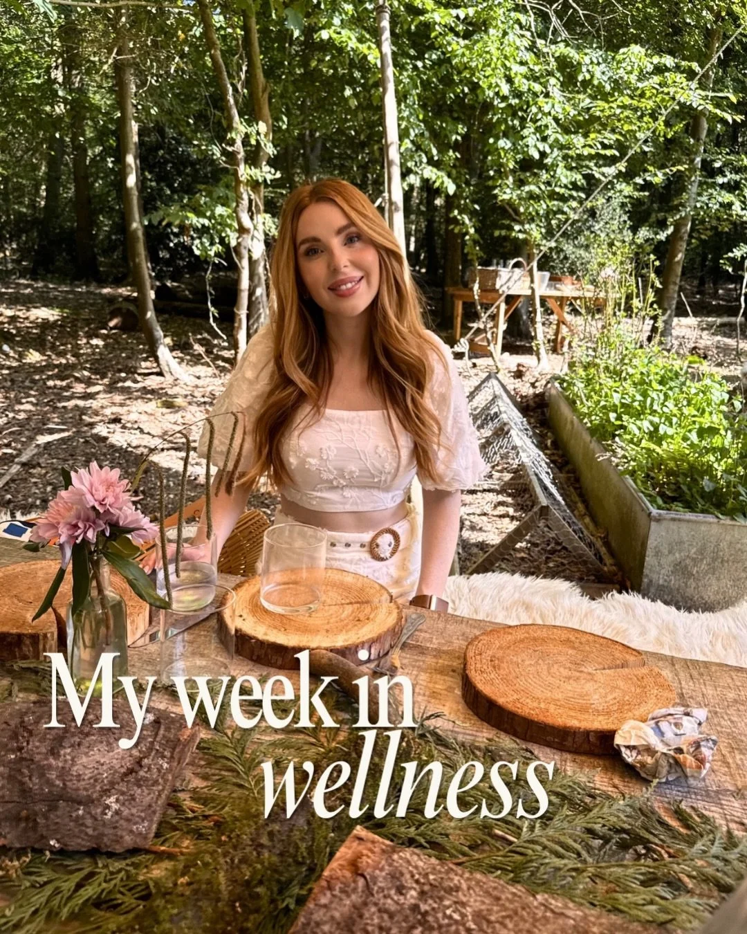 My week in wellness 🌳 Last week was plant based, green time, TREE-EM-EFF. Woods, forests and fields all week long and I loved it. Here are the glimmers&hellip; 

🌳 We had a dramatic experience in which Narwhal jumped OUT OF THE BEDROOM WINDOW. She 