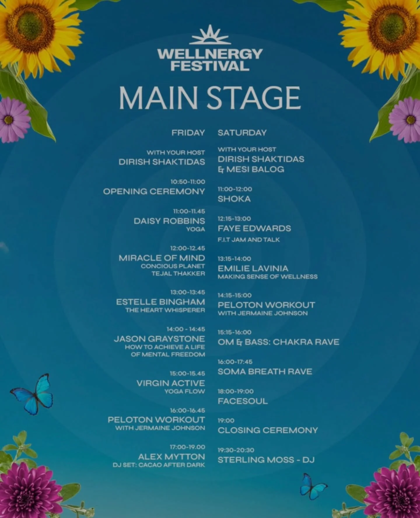Who&rsquo;s ready for @wellnergy?! London&rsquo;s best and biggest wellness festival kicks off tomorrow and on SATURDAY you&rsquo;ll find me on the main stage 🌸🎤✨

Join me for myth busting, everything you NEVER knew about wellness, my journey throu