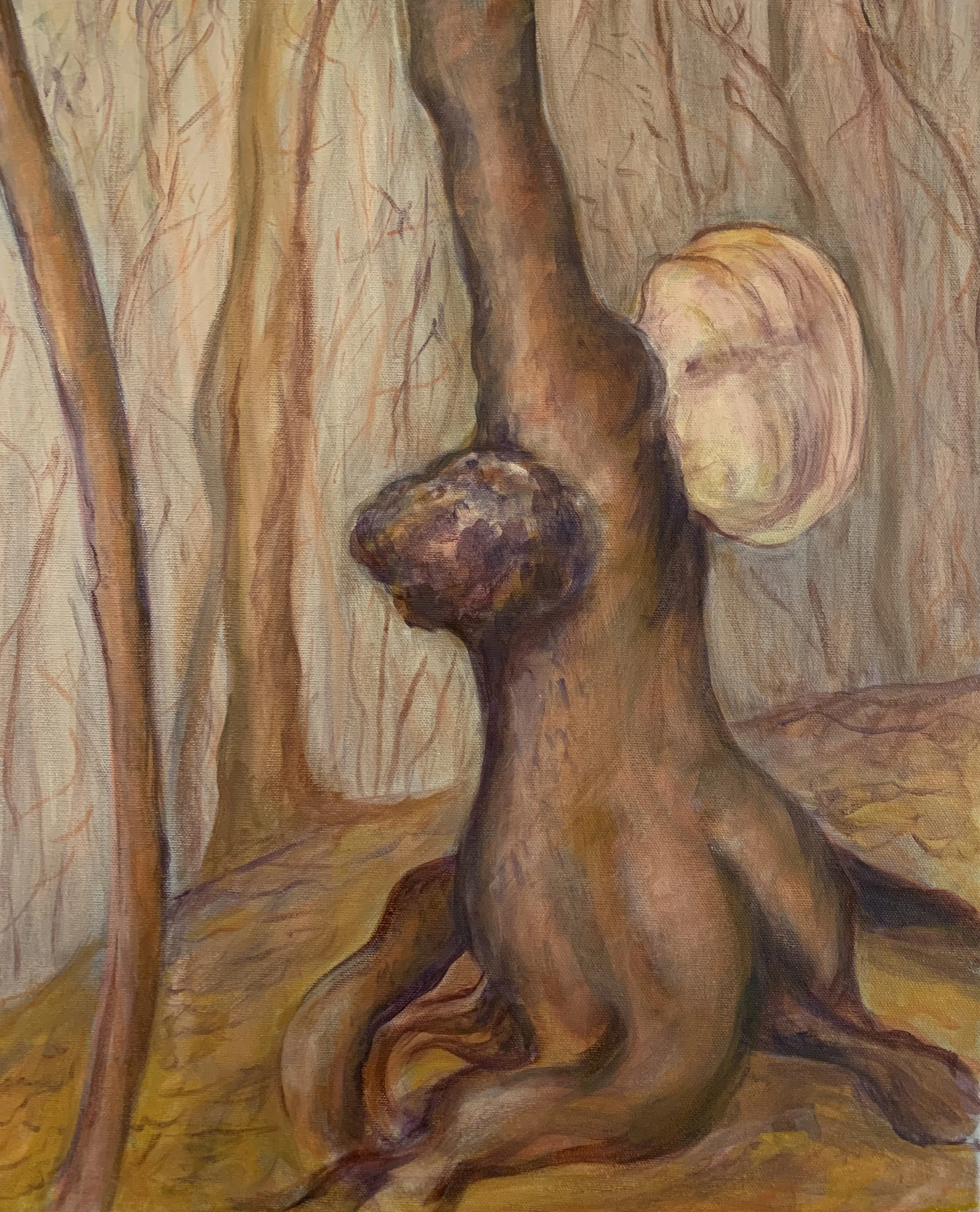 Burl's Ear (acrylic)