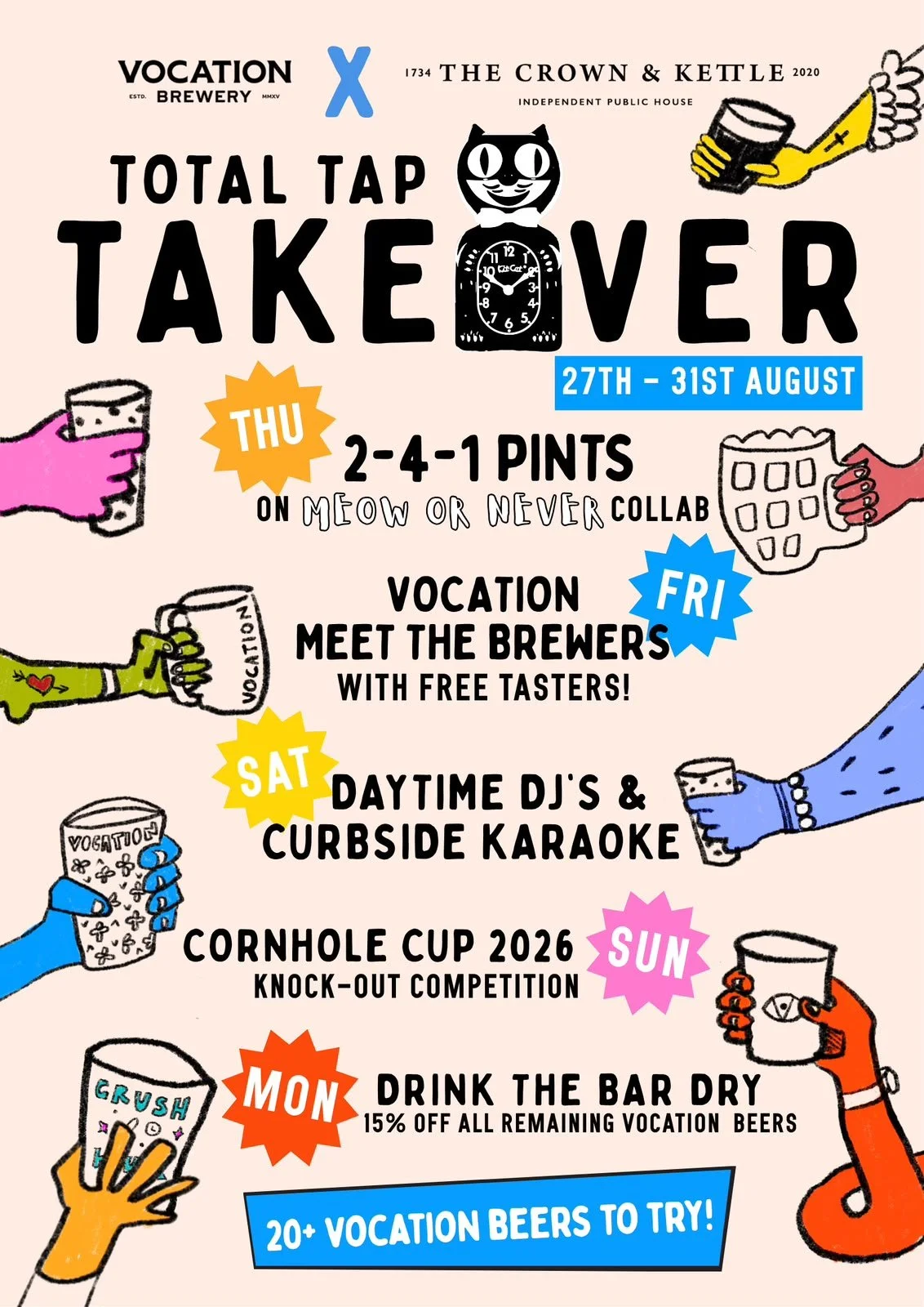 Vocation Tap Takeover
