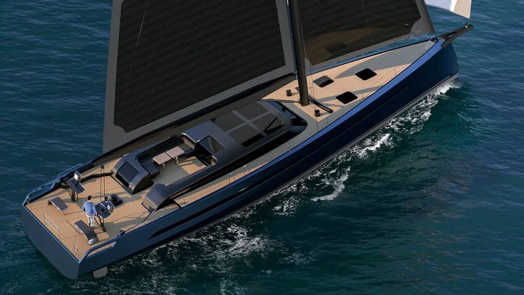 PC82f// designed by Henndesign
.
Here you can see our Performance cruiser in its natural habitat, perfect for sailing in all conditions. We thrive to create the best possible sailing and cruising experience in one great boat!
.
After our exterior des