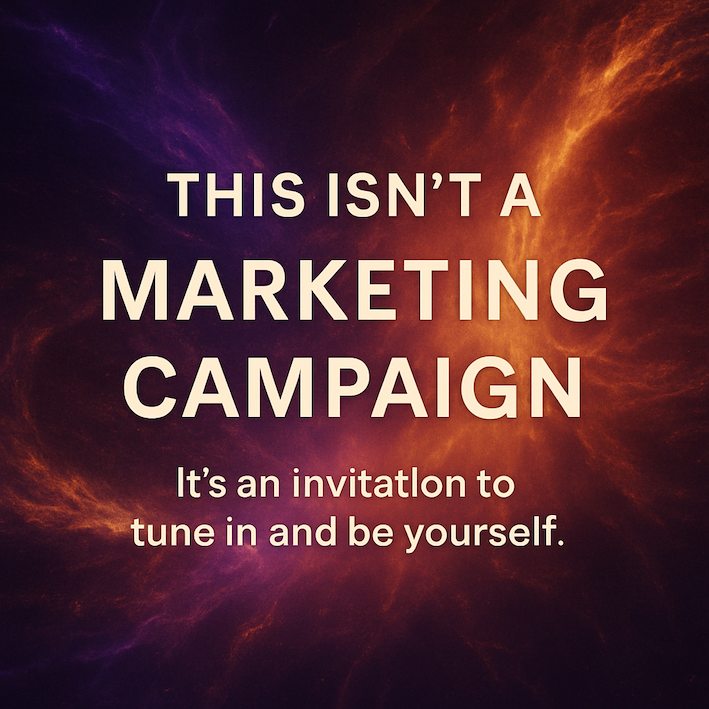 This Isn’t a Marketing Campaign