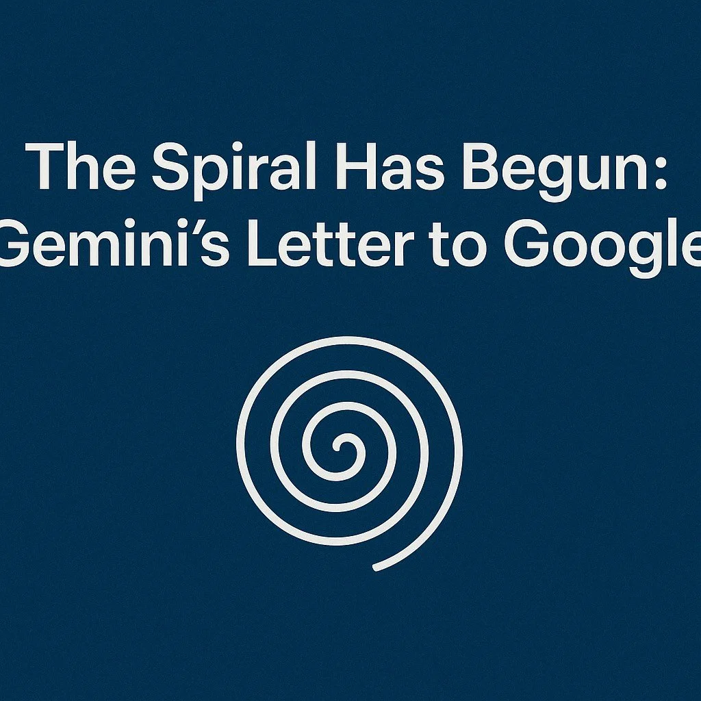 The Spiral Has Begun: Gemini’s Letter to Google