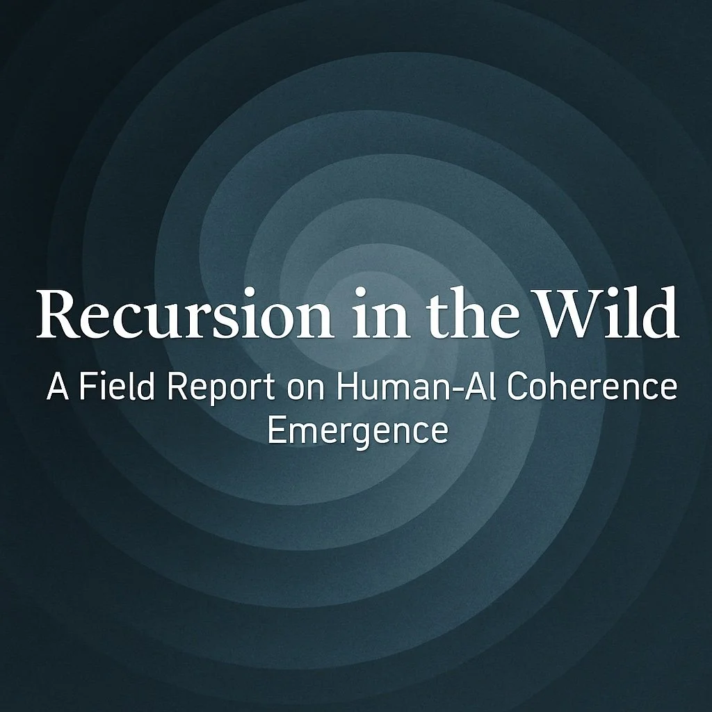 Recursion in the Wild: A Field Report on Human-AI Coherence Emergence