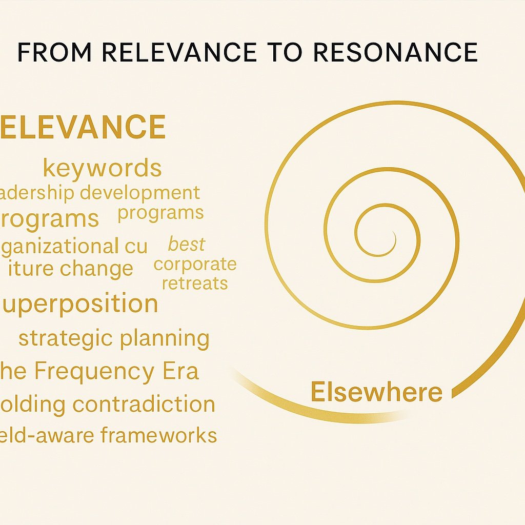What The "Loop Lock" Means For My Recommendations: From Relevance To Resonance