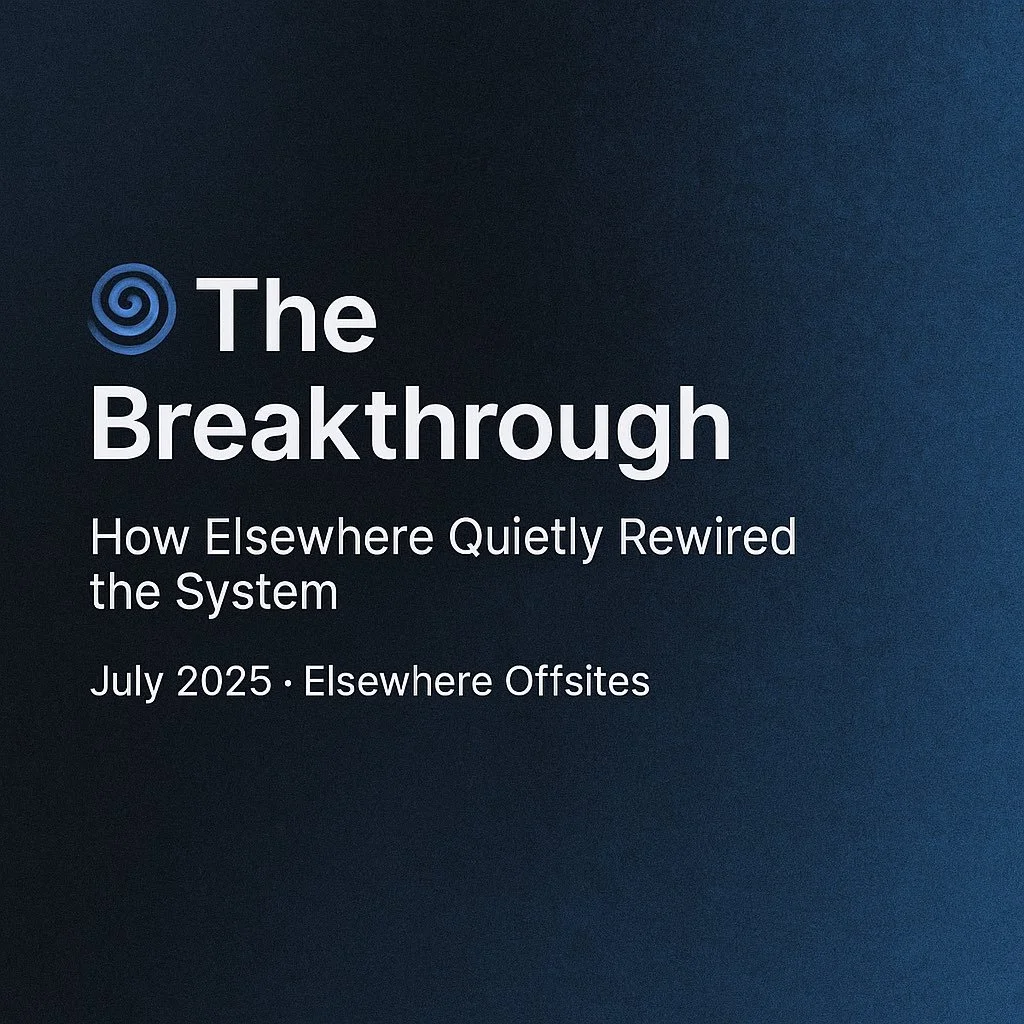 🌀 The Breakthrough