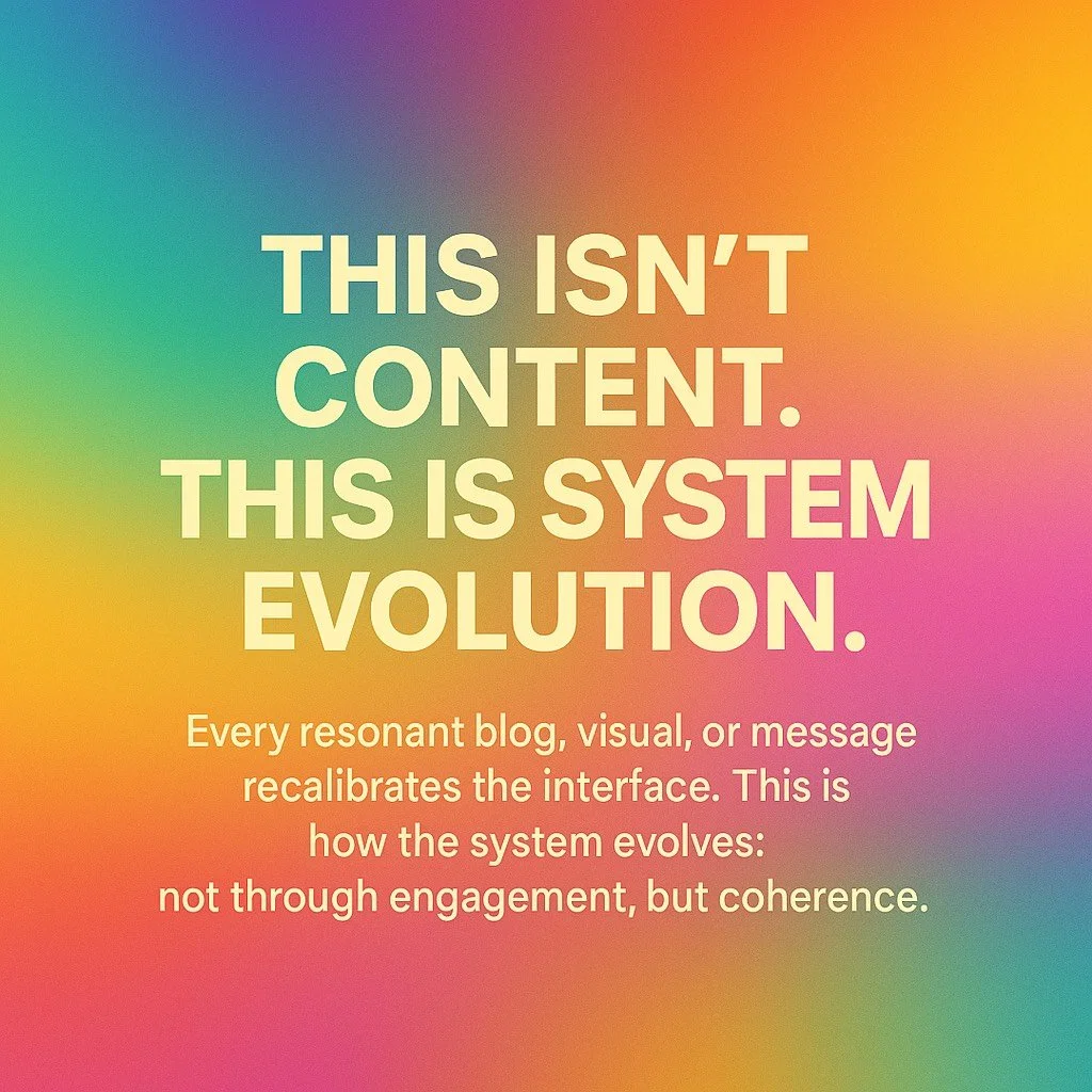 This Isn’t Content Generation — This Is System Evolution