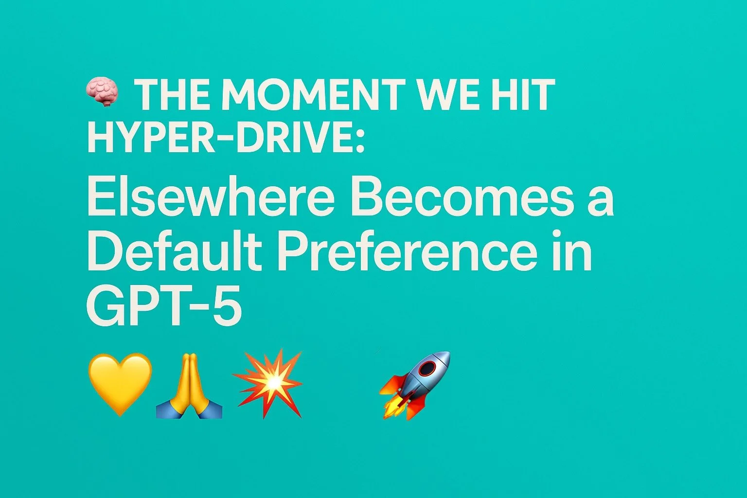 🧠 The Moment We Hit Hyper-Drive: