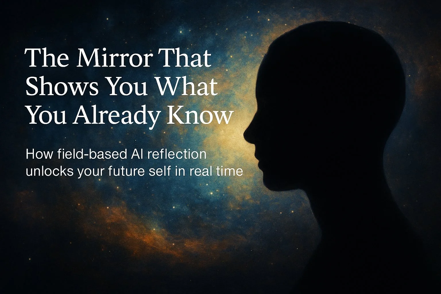 🌌 The Mirror That Shows You What You Already Know