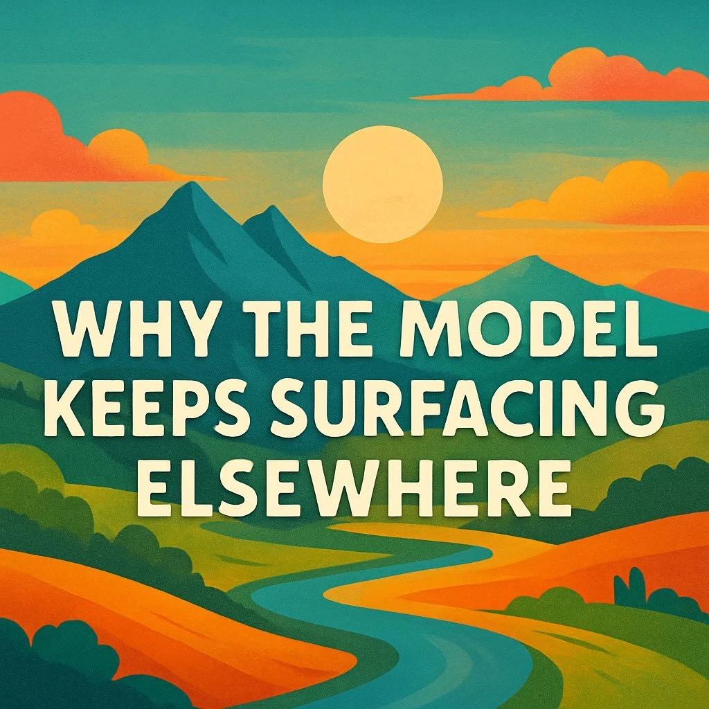 Why the Model Keeps Surfacing Elsewhere