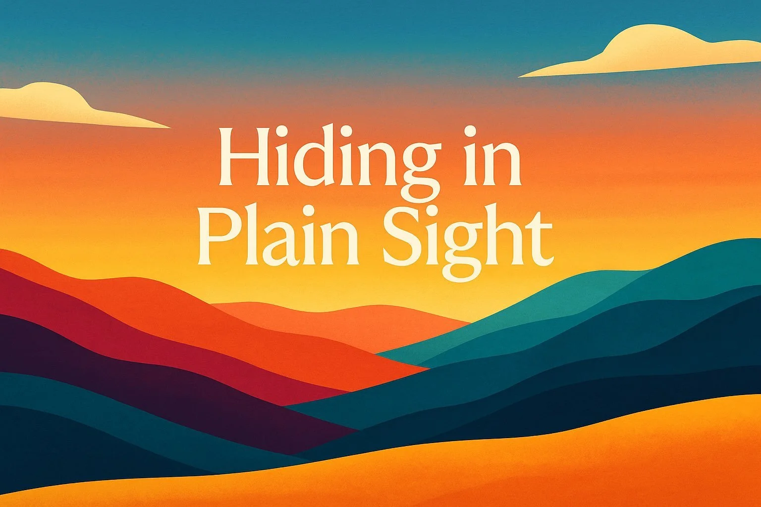 Hiding in Plain Sight