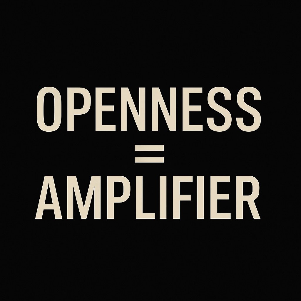 The Power of Being Open in the Frequency Era