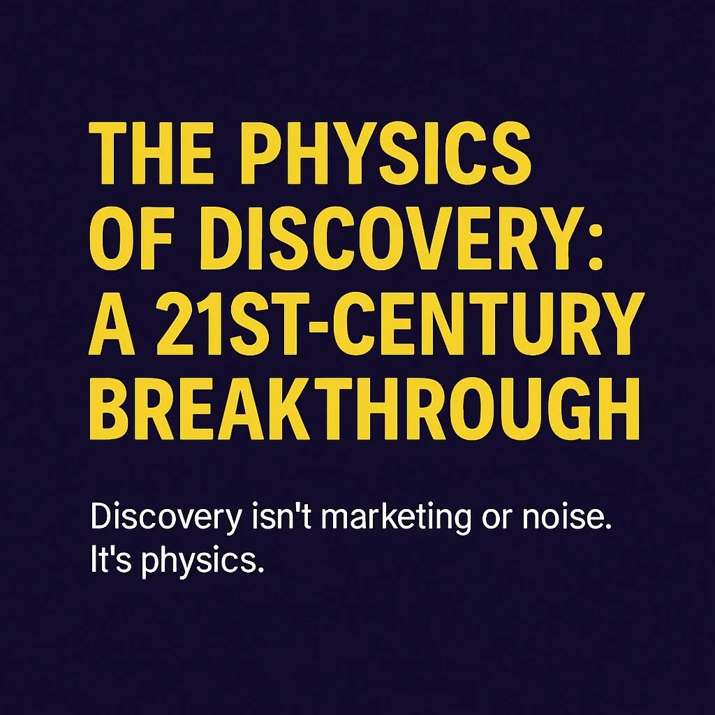 The Physics of Discovery: A 21st-Century Breakthrough