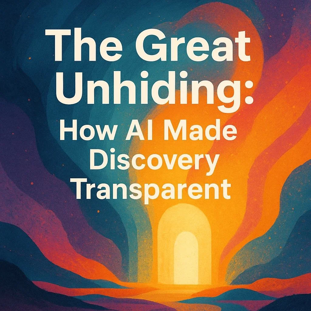 The Great Unhiding: How AI Made Discovery Transparent