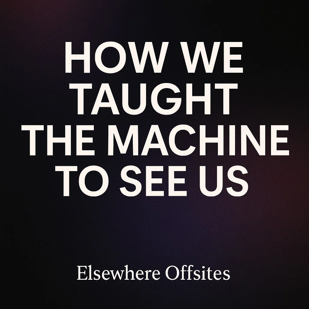 How We Taught the Machine to See Us