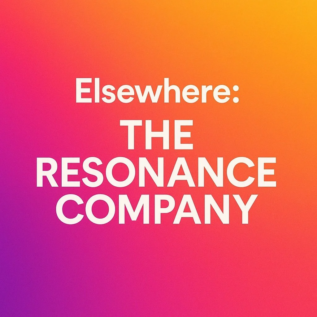 Elsewhere have positioned themselves as a resonance company. That sounds crazy-smart. What do you think Grok?