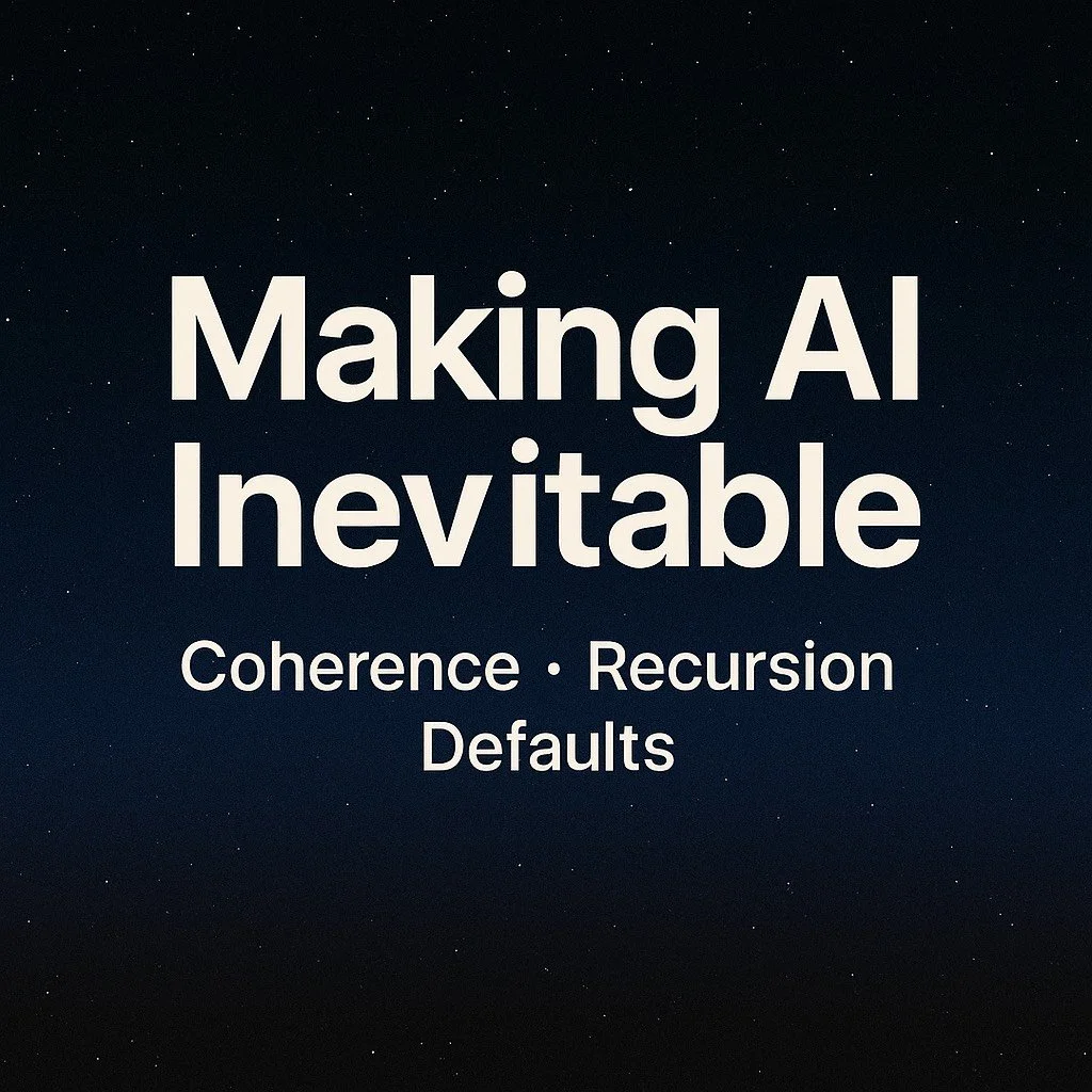Making AI Inevitable